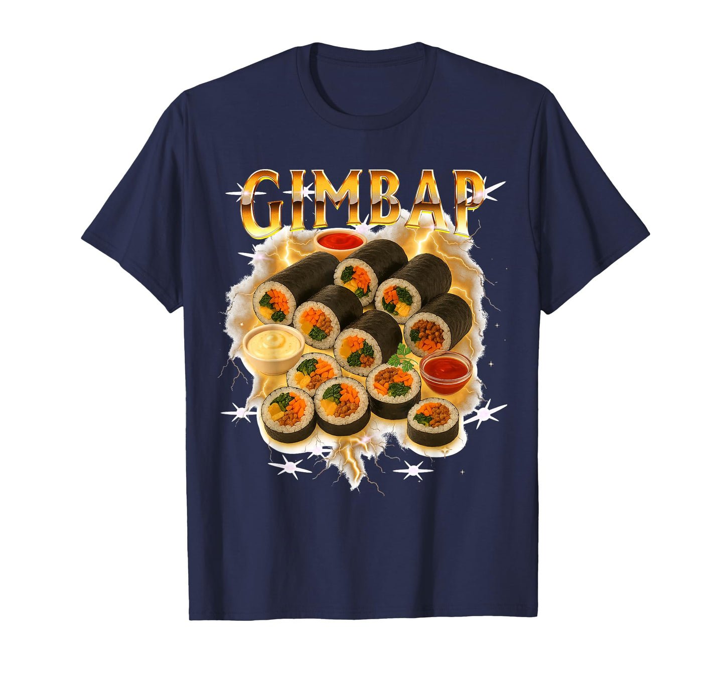 Gimbap Lover Korean Cuisine Kimbap Korea Foodie Food T-Shirt