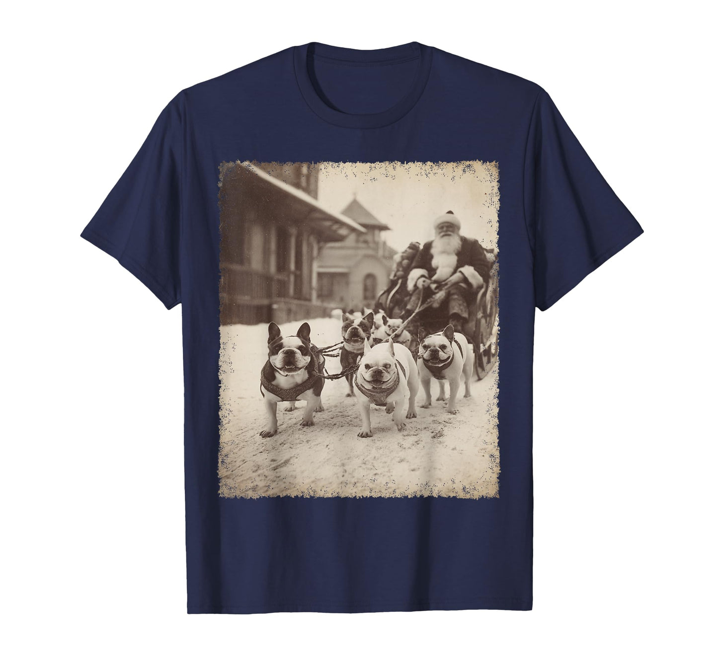 French Bulldog Christmas T-Shirt