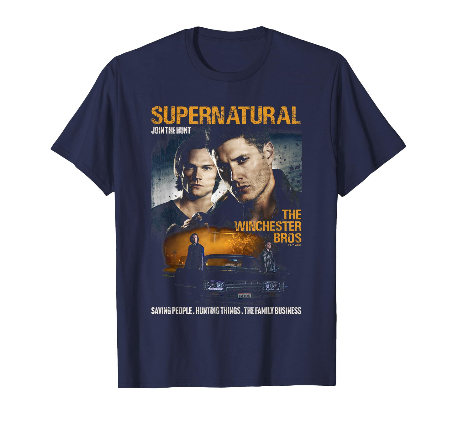 Supernatural Sam and Dean Poster T-Shirt