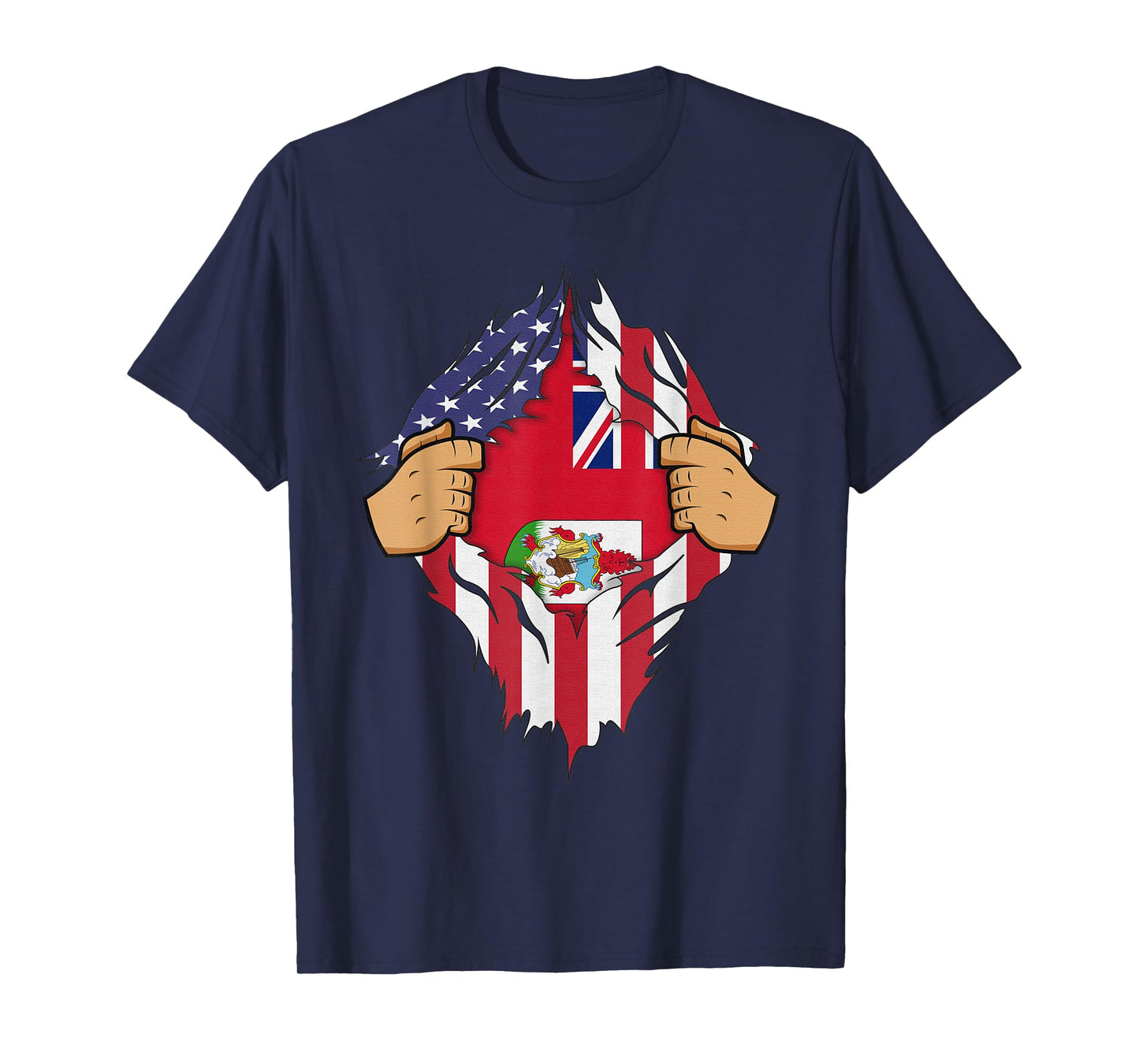 BERMUDAN FLAG BERMUDA Men Women Kids Gift T-Shirt