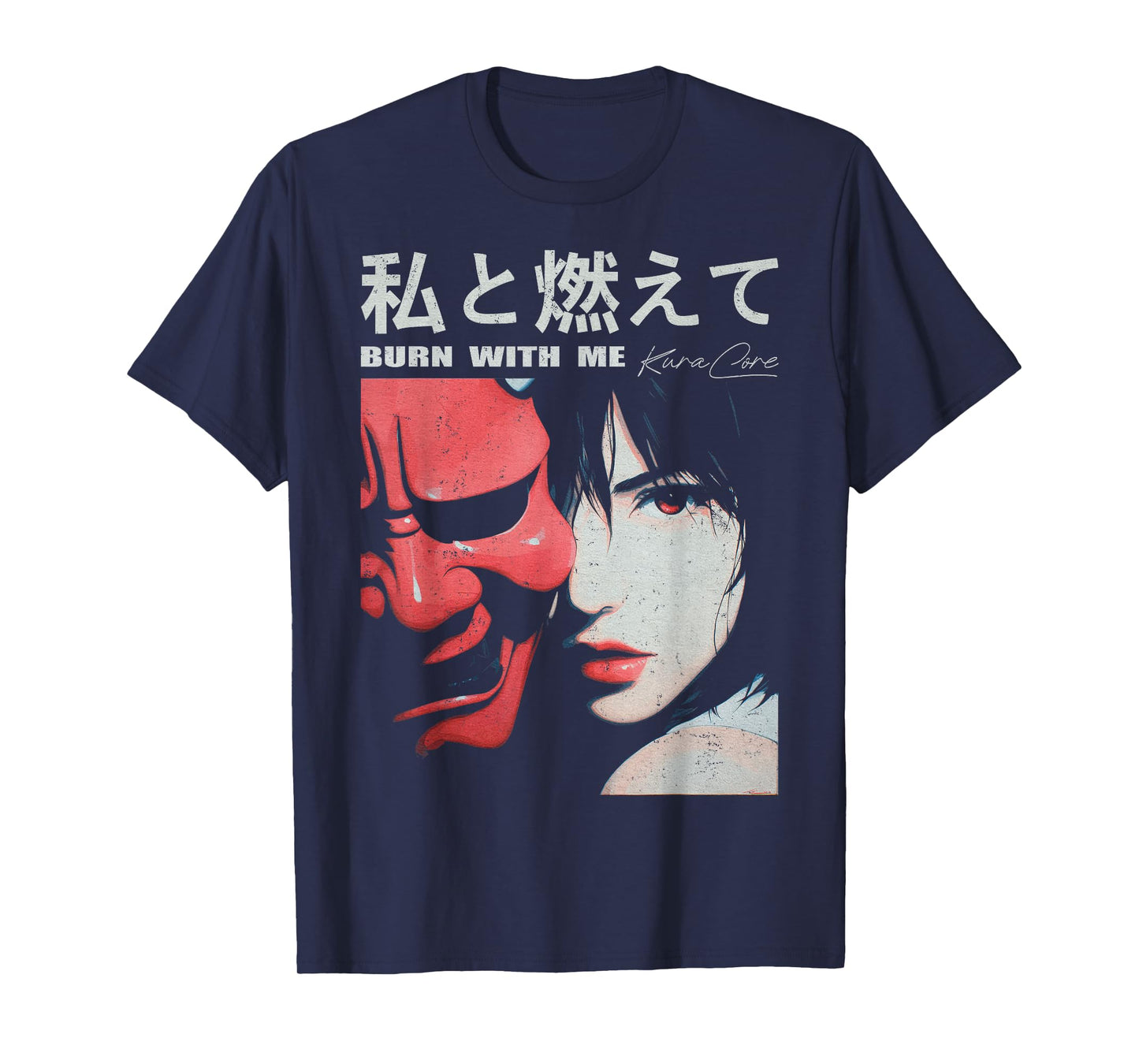 Japanese Streetwear Cyberpunk Y2K Techwear Retro Manga Anime T-Shirt