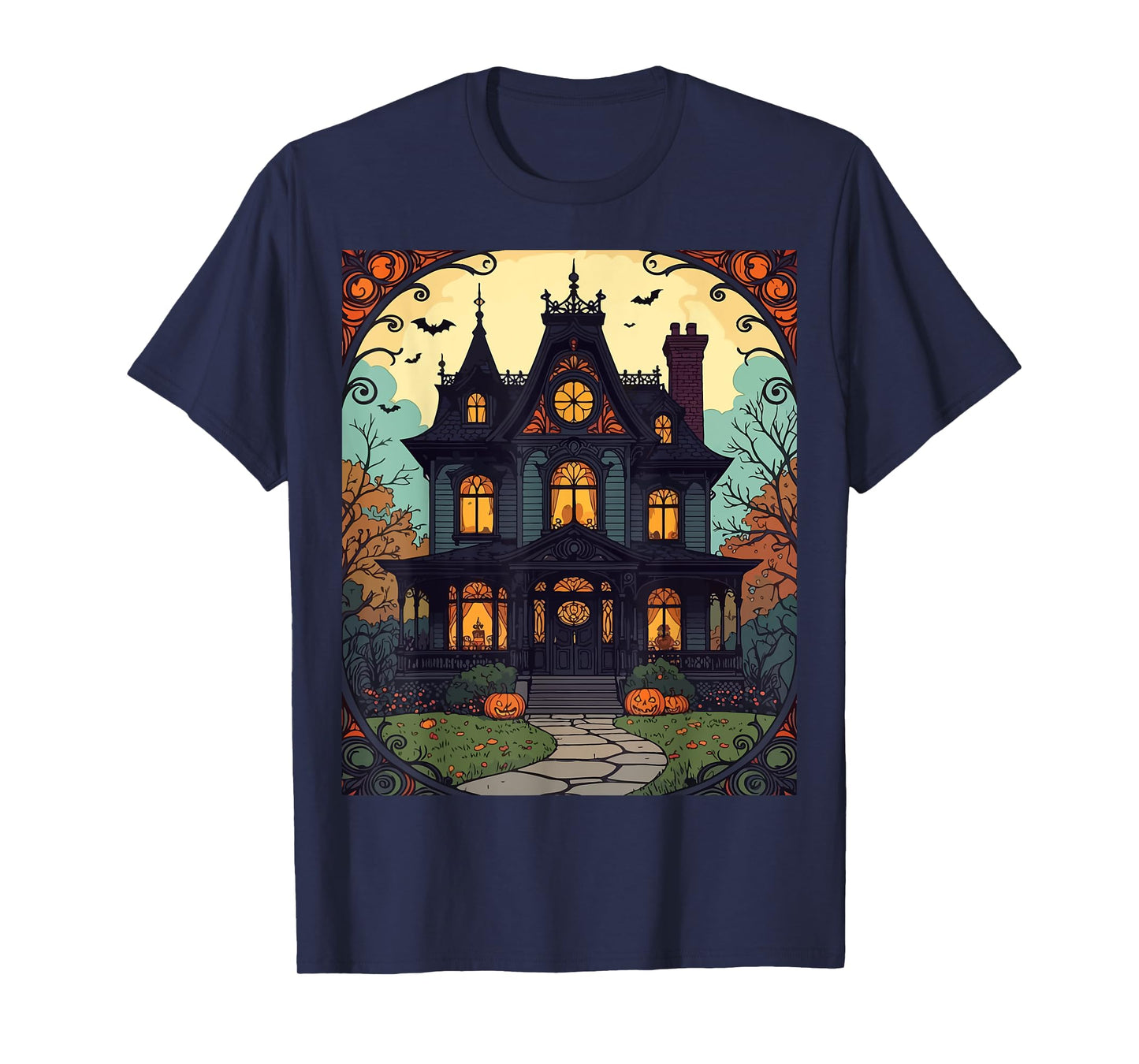Haunted House Wolf Lane T-Shirt
