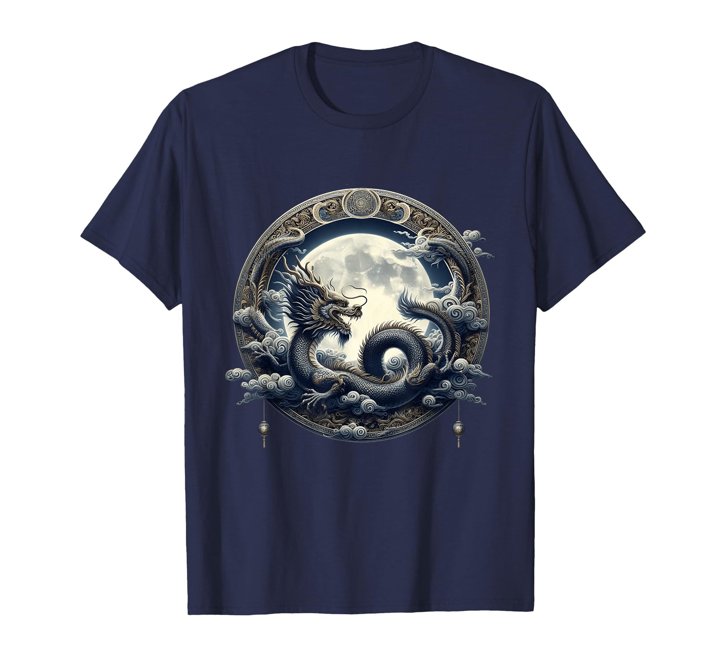 Aesthetic Cottage Lunar Mystical Allure Of Dragons Dragon T-Shirt