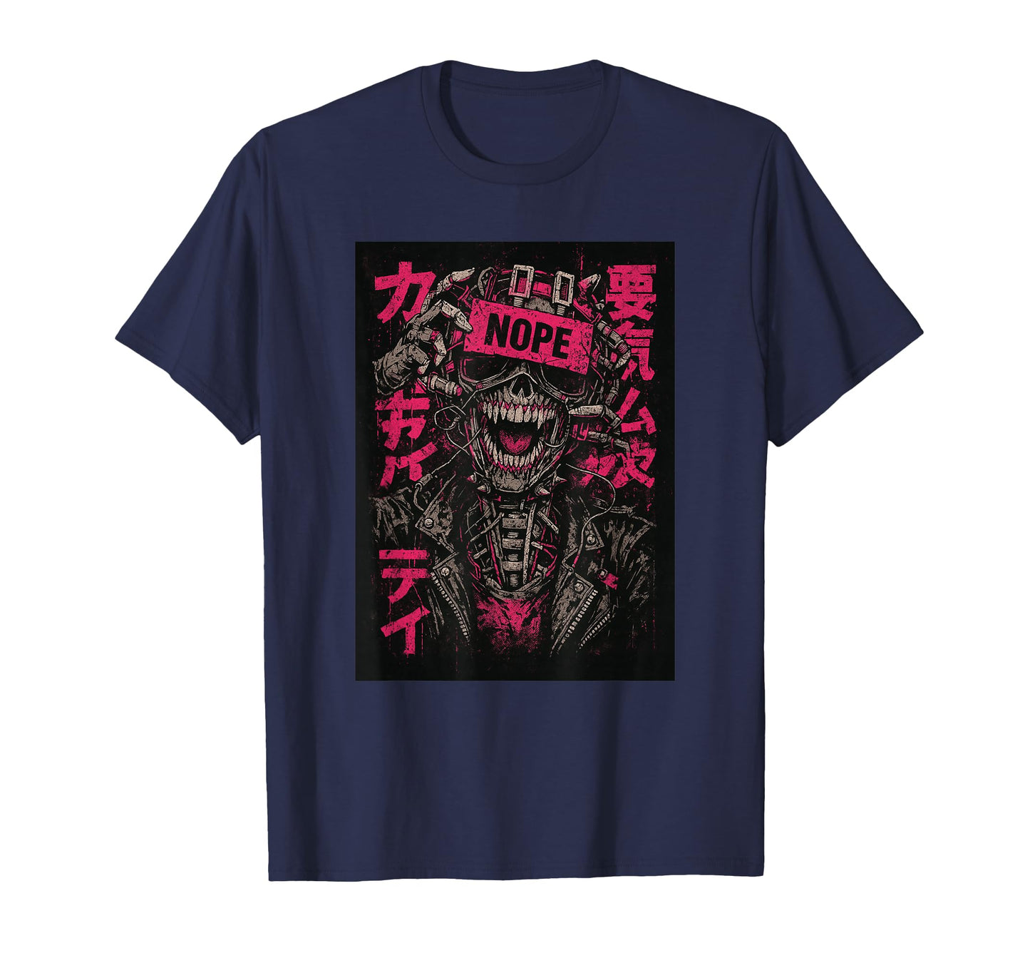 Japanese Streetwear Futuristic Retro Techwear | Anime Manga T-Shirt
