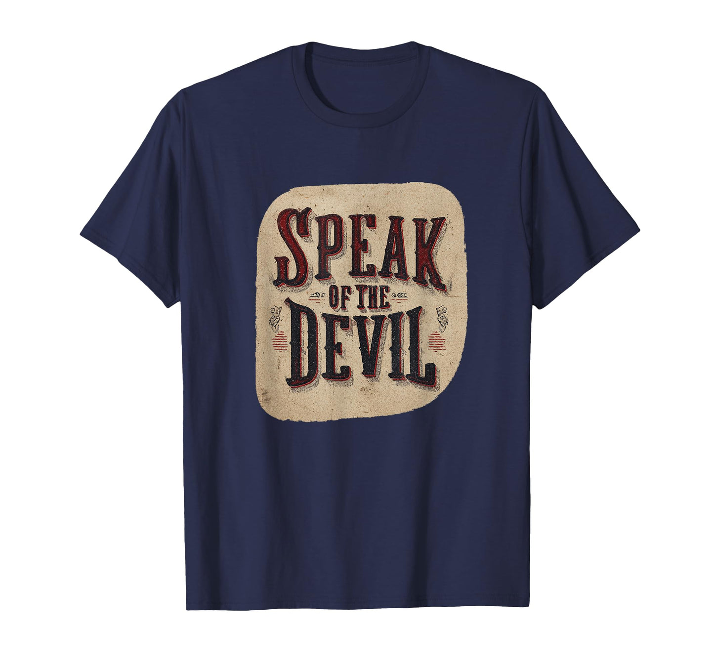 Cool Speak of The Devil Emblem T-Shirt
