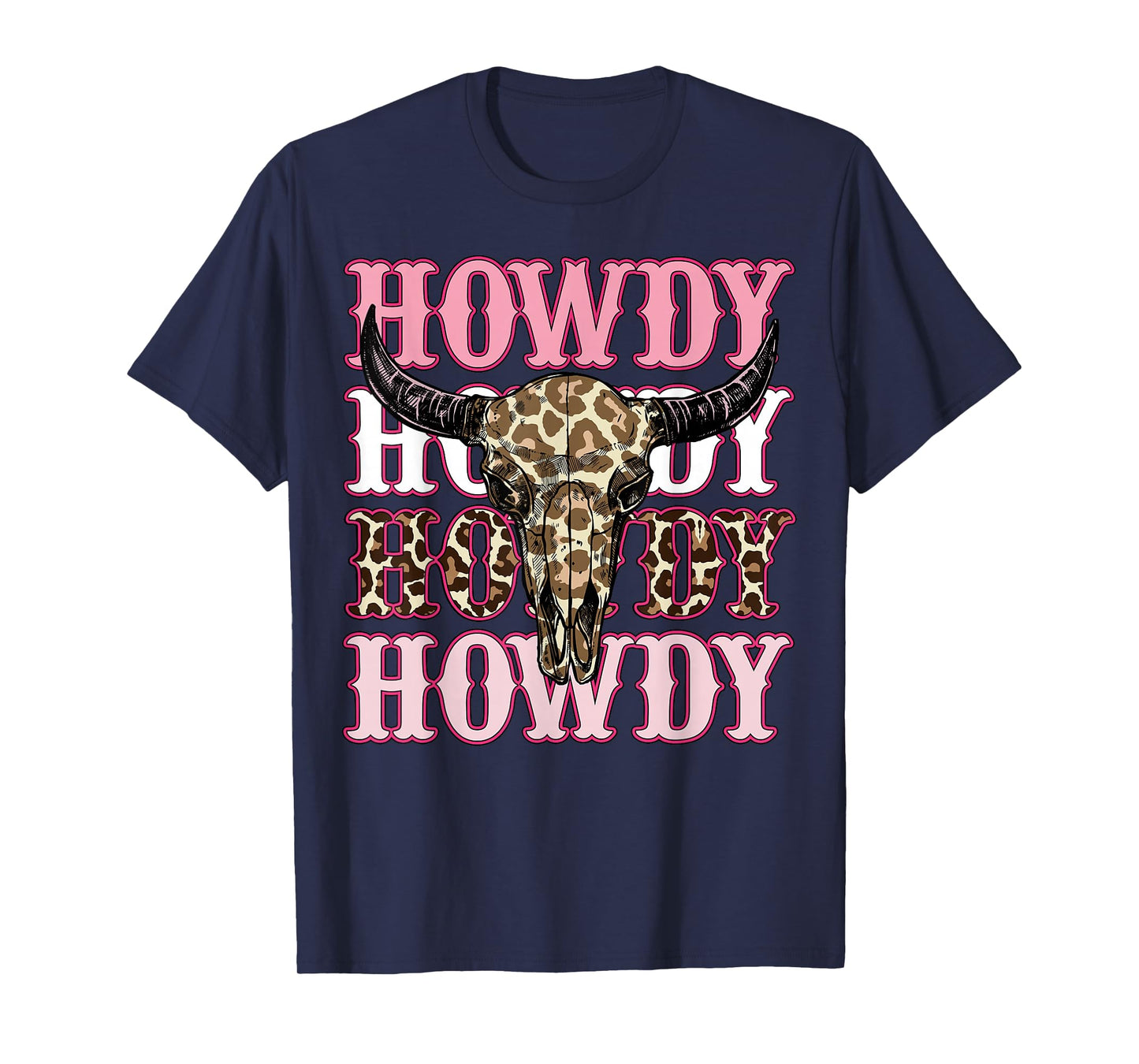 Howdy Southern Western Girls Country Rodeo Cowgirl Vintage T-Shirt