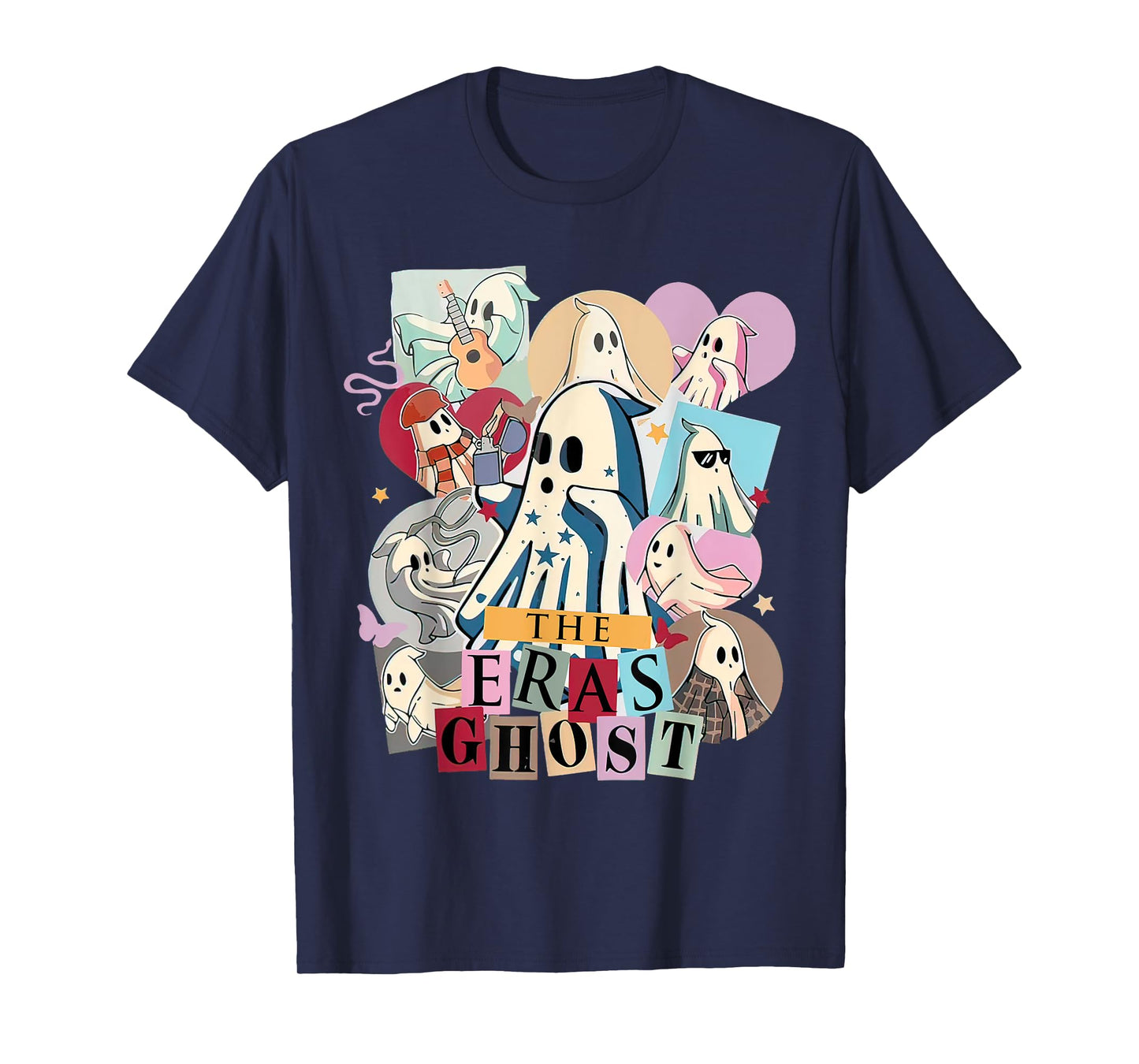 Halloween The Er@s Ghost Tour, Spooky Pumpkin Ghost Tees T-Shirt