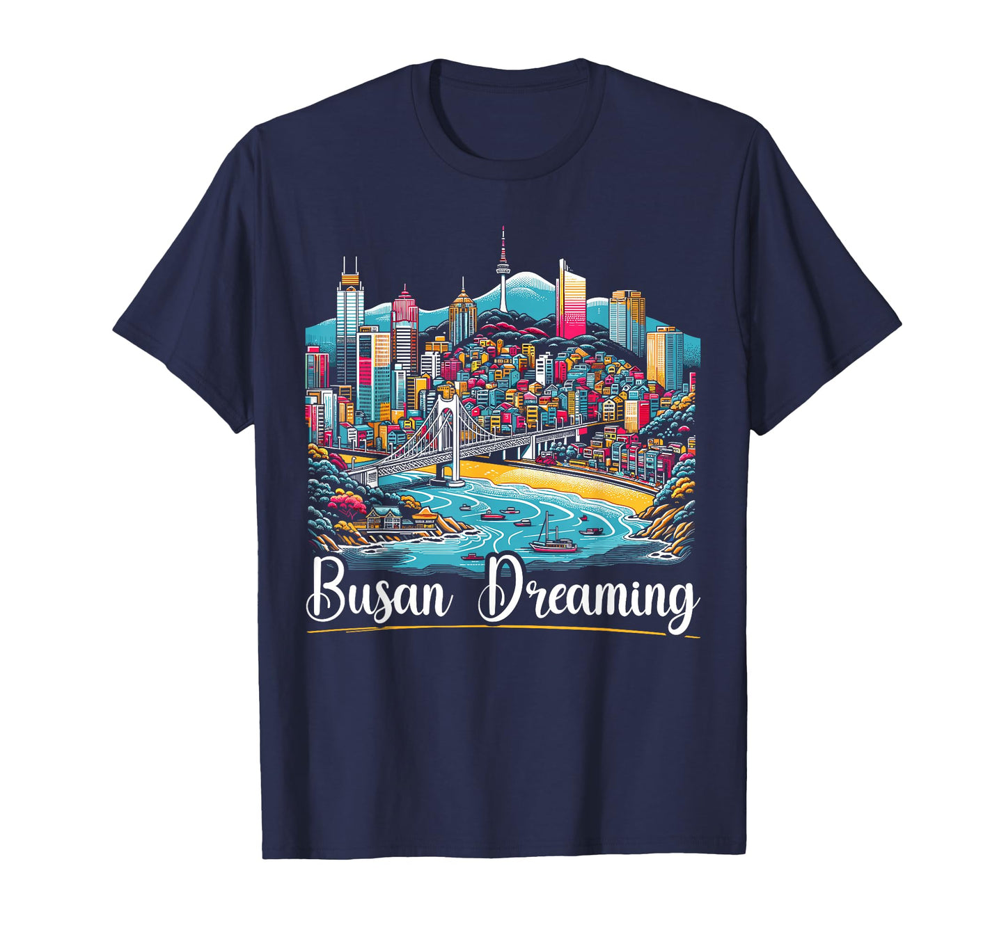 Busan South Korea Country Travel Vacation Korean T-Shirt