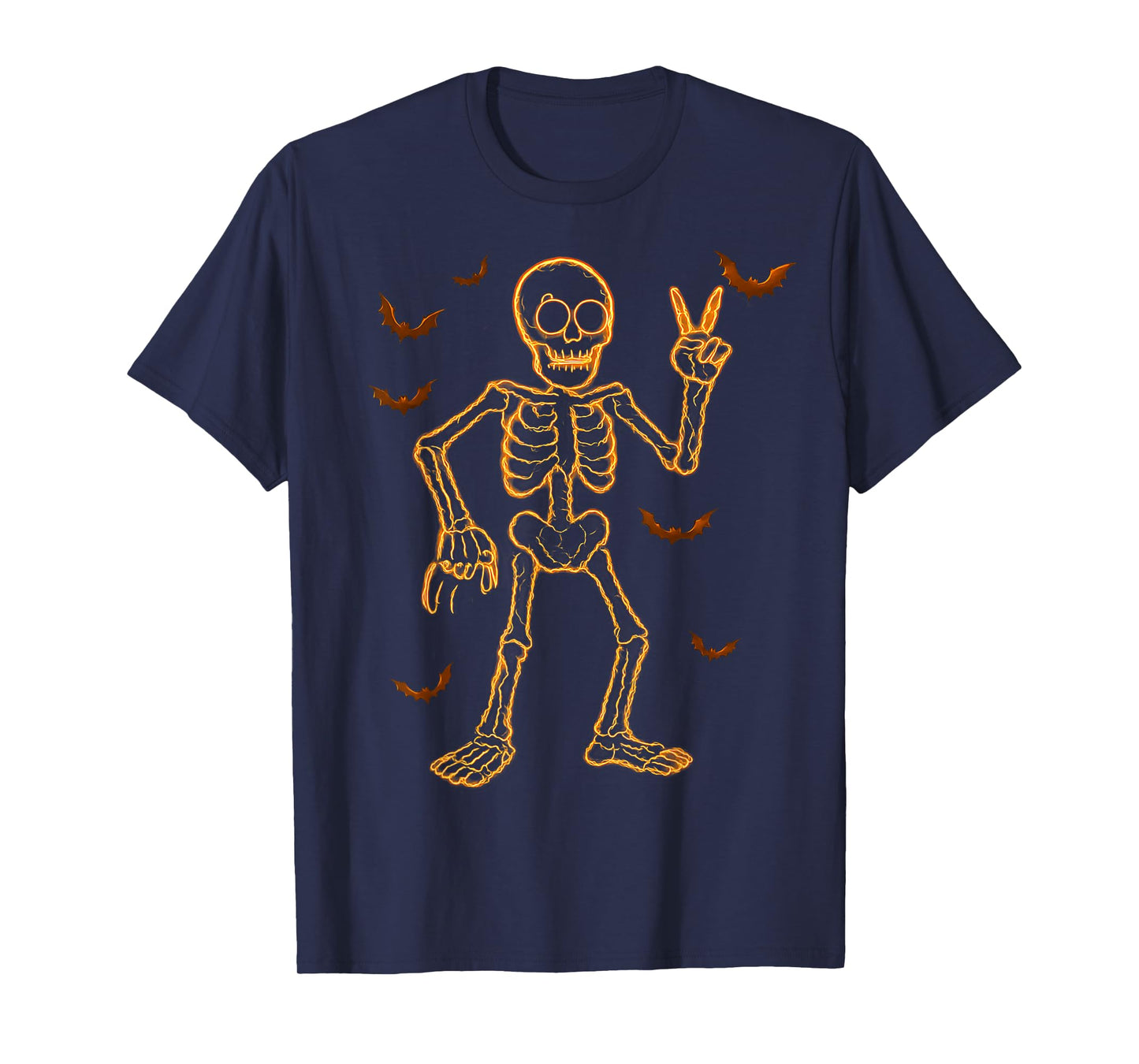 SKELETON | Halloween Costume Rib cage Anatomy T-Shirt