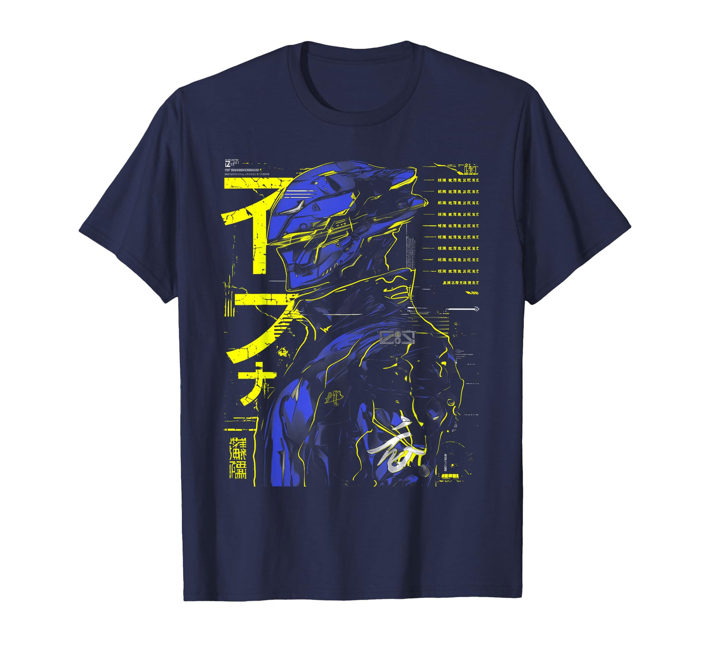 Futuristic Techwear Japanese Cyberpunk Harajuku Anime Manga T-Shirt