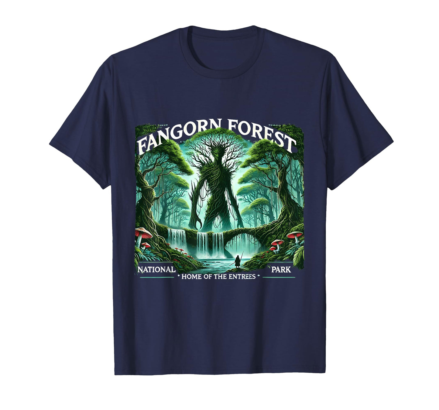 Fangorn Forest National Park Home of the Entrees Costume T-Shirt