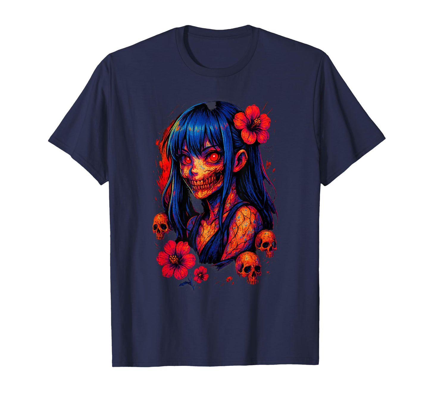 Horror Anime Manga Japan Japanese Creepy Kawaii Goth T-Shirt