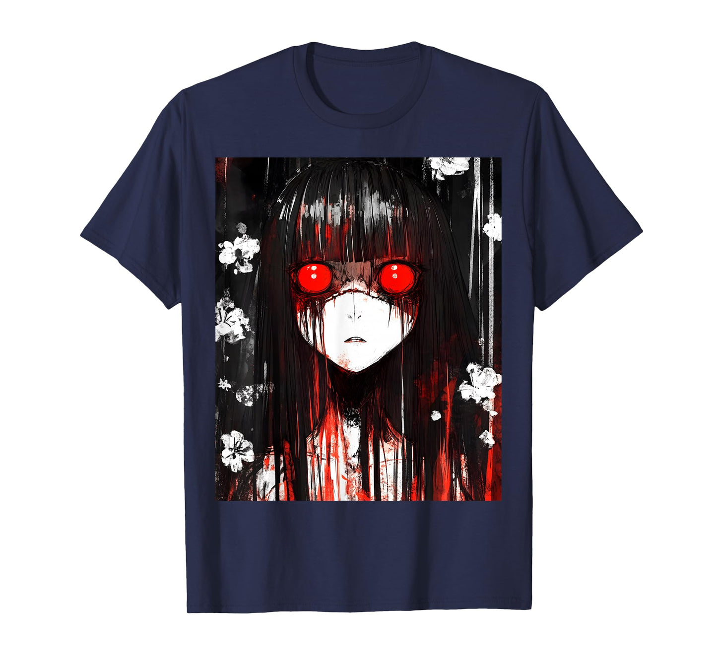 Japan Horror Anime Manga Japanese Creepy Kawaii Goth T-Shirt