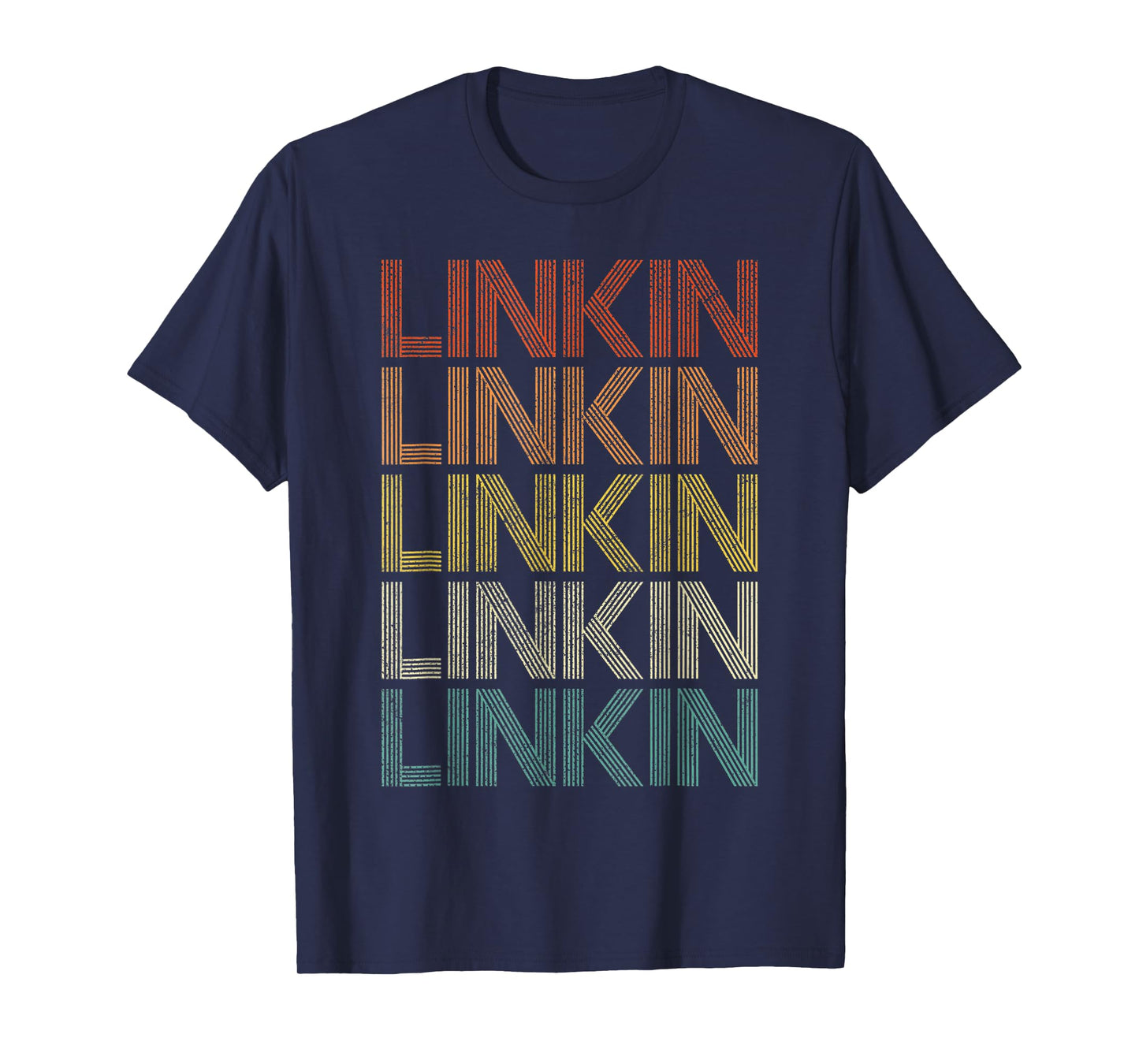 Love Heart Linkin Tee Grunge Vintage Style Black Linkin Meme T-Shirt