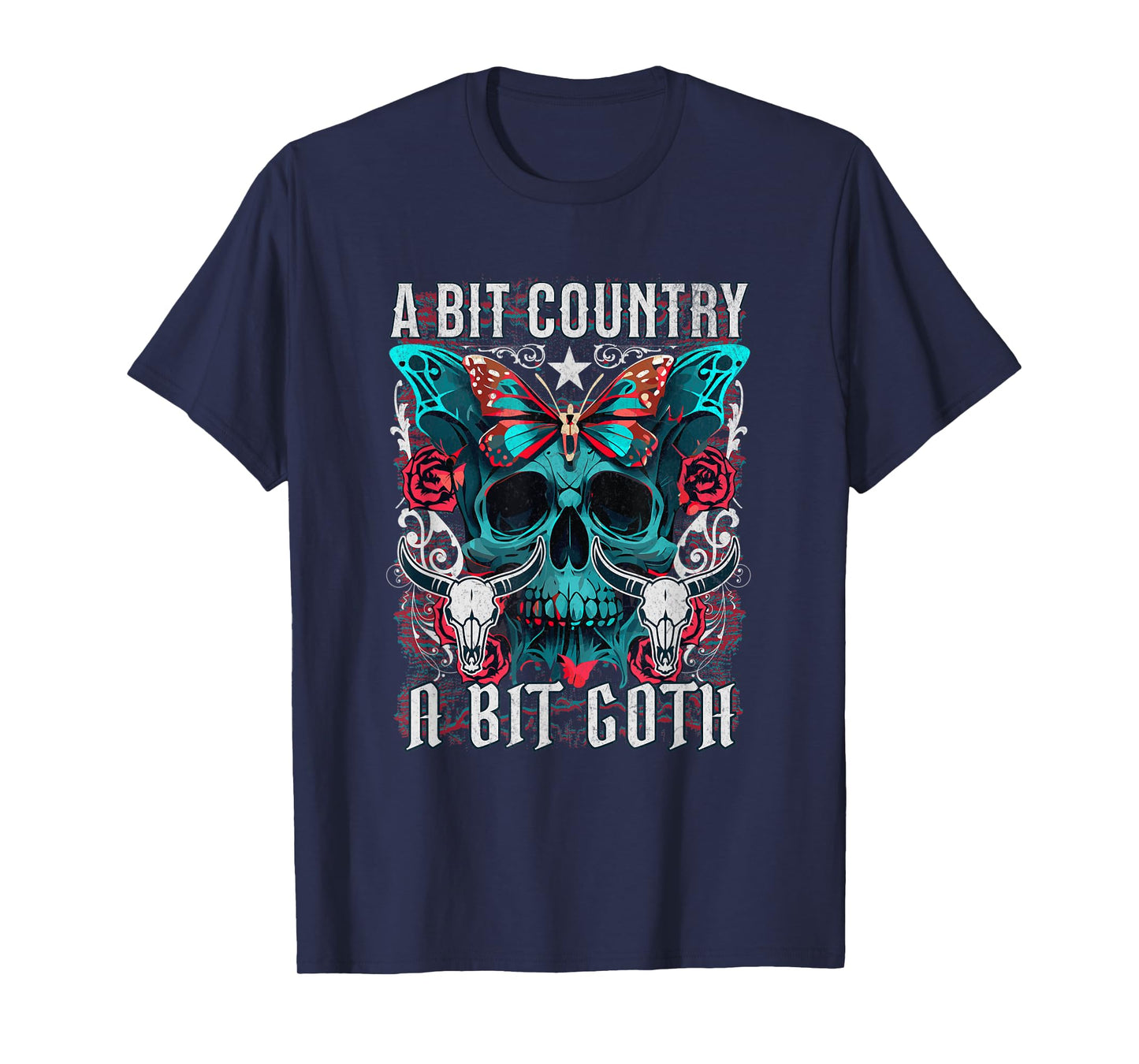 Western Goth Girl Alt-Country Subculture Emo Gothic T-Shirt
