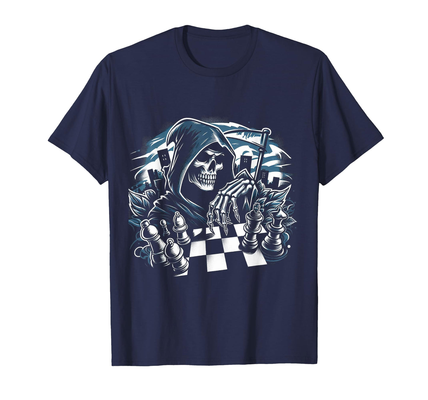 Chess Grim Reaper T-Shirt
