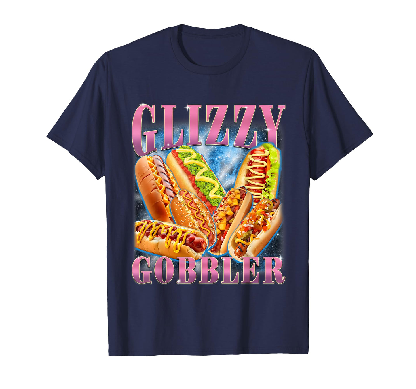 Funny Glizzy Gobbler Meme Hilarious Hot Dog Glizzy Lovers T-Shirt