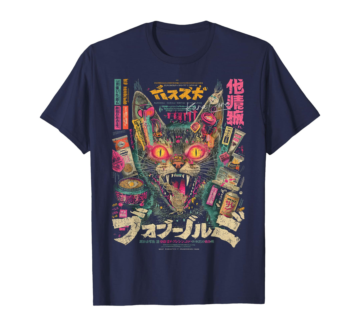 Japanese Streetwear Cyberpunk Y2K Retro Techwear Manga Anime T-Shirt