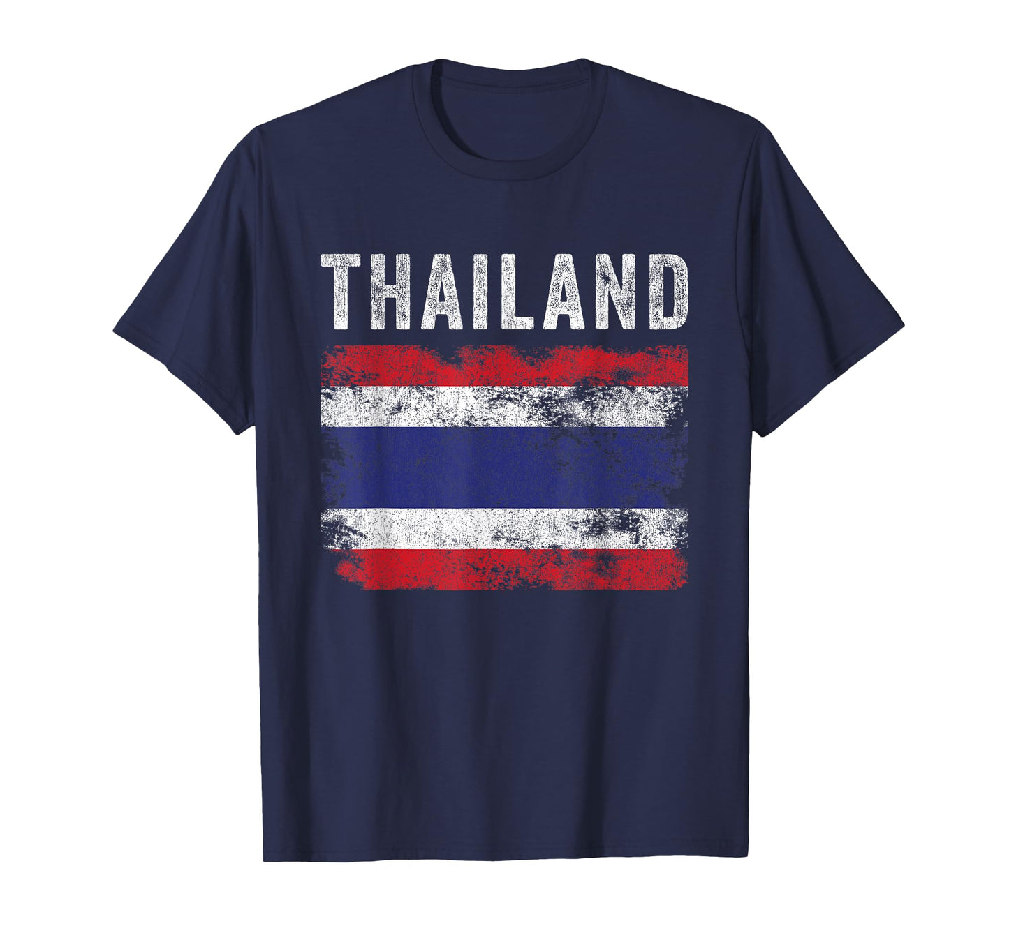 Thailand Flag Distressed - Men Women Kids - Thai Flag T-Shirt