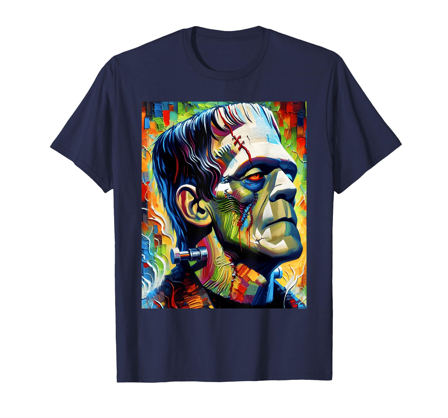 Frankenstein Monster And Bride Halloween Matching Couple T-Shirt