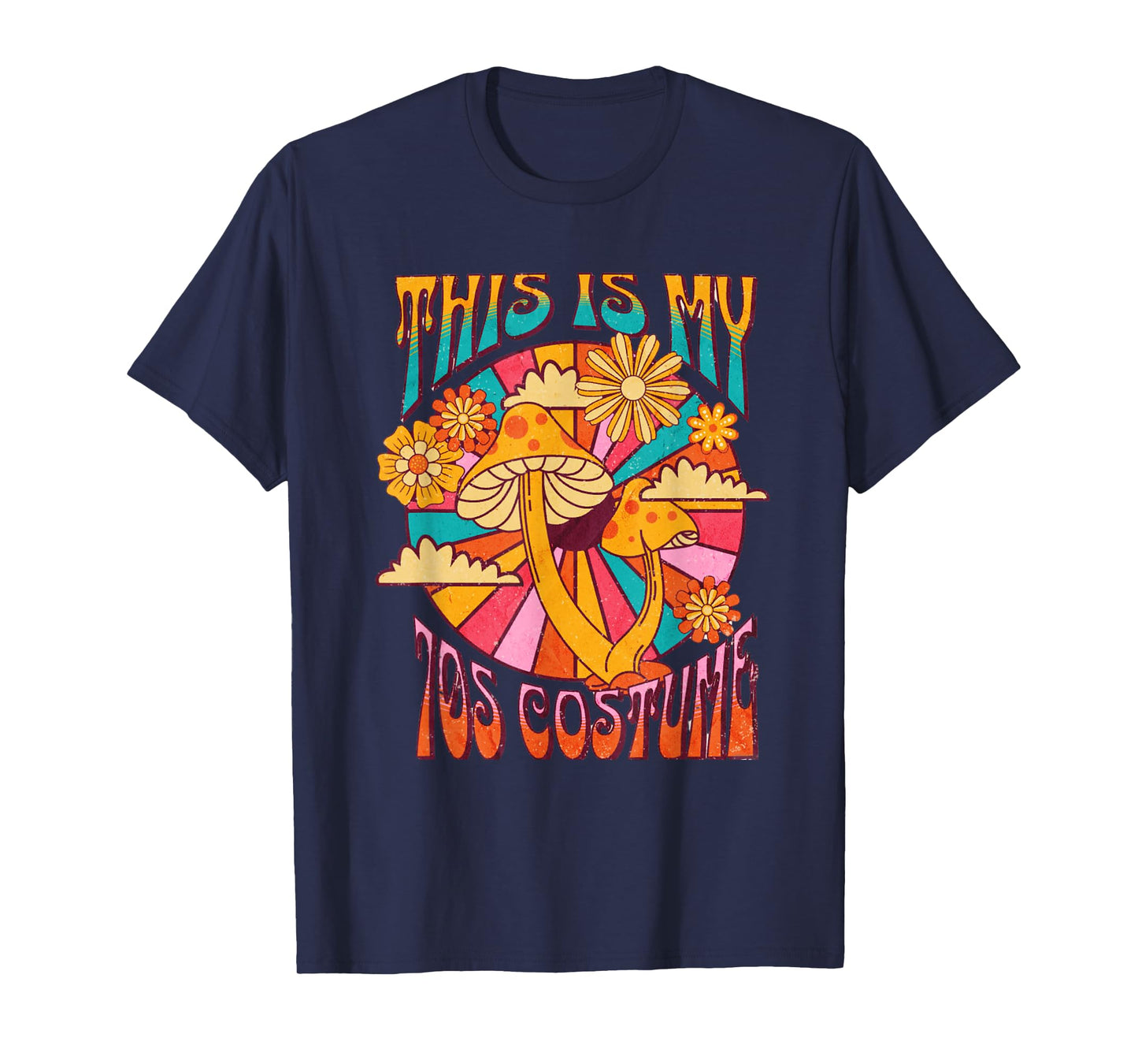 This Is My 70s Costume 70 Styles Men 70's Disco 1970s Outfit T-Shirt