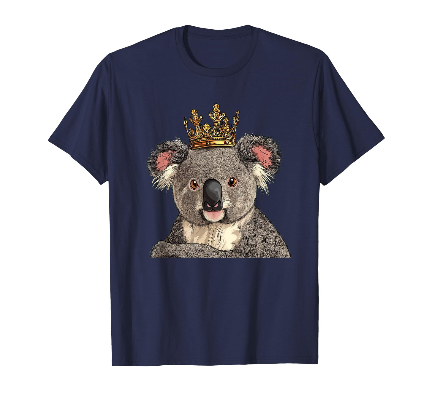 Playful Koala King for a Fun Statement and Kingdom Lovers T-Shirt