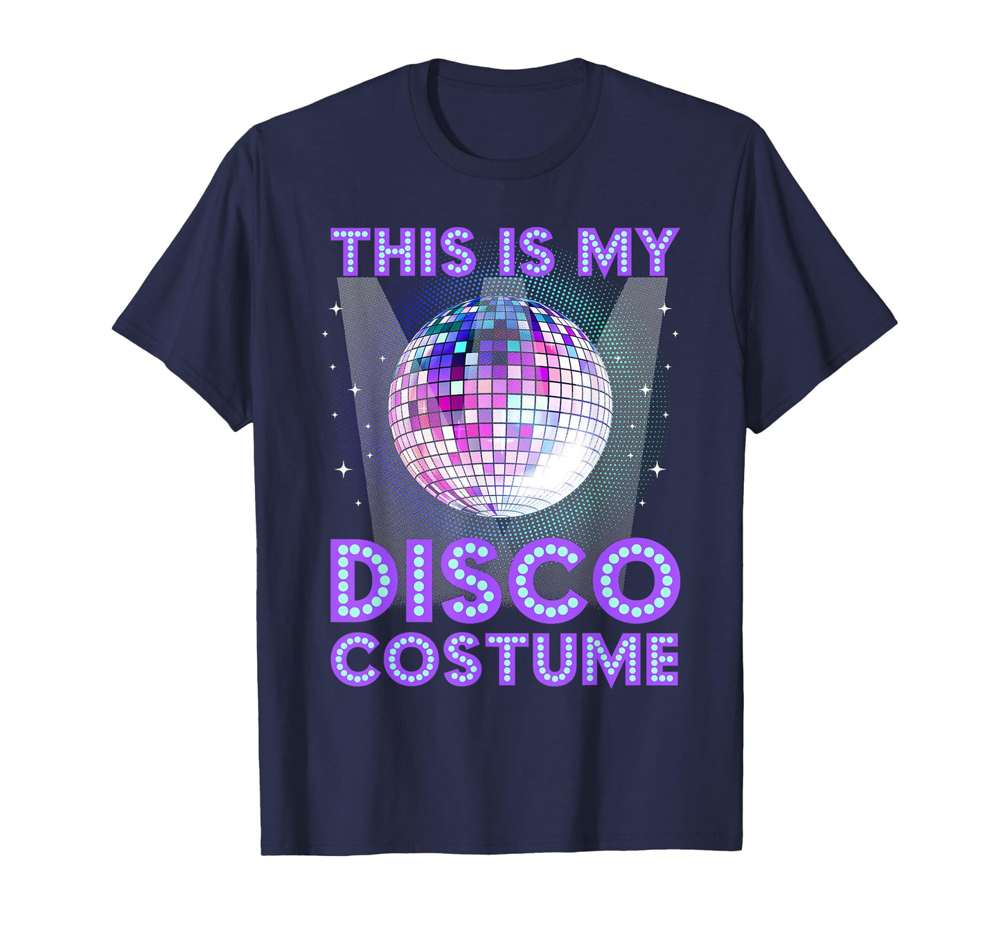 Disco Costume Art for Men Women 70s 80s Party Disco Lover T-Shirt