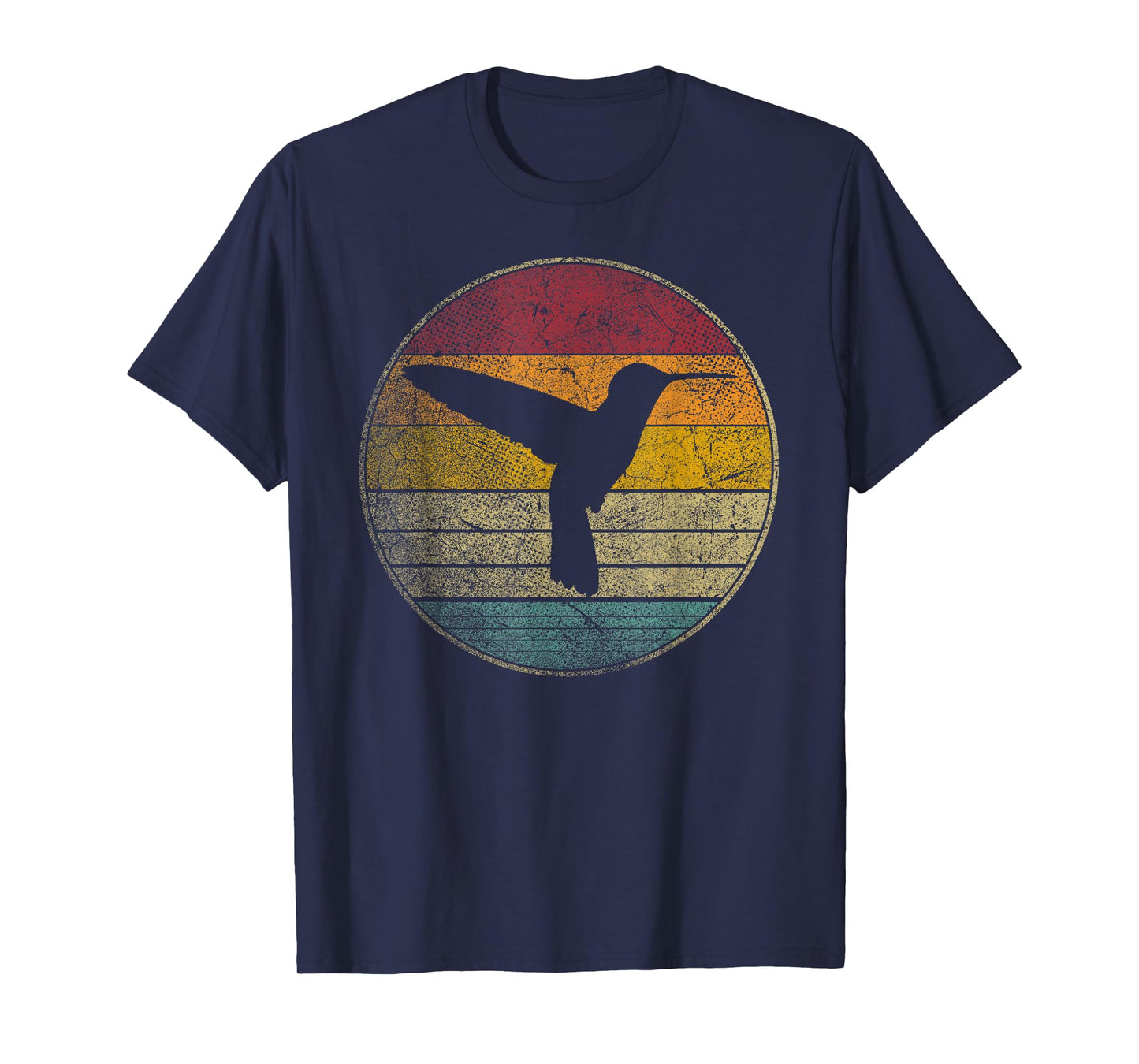 Hummingbird Bird - Vintage Love Women Kids Men Retro Graphic T-Shirt