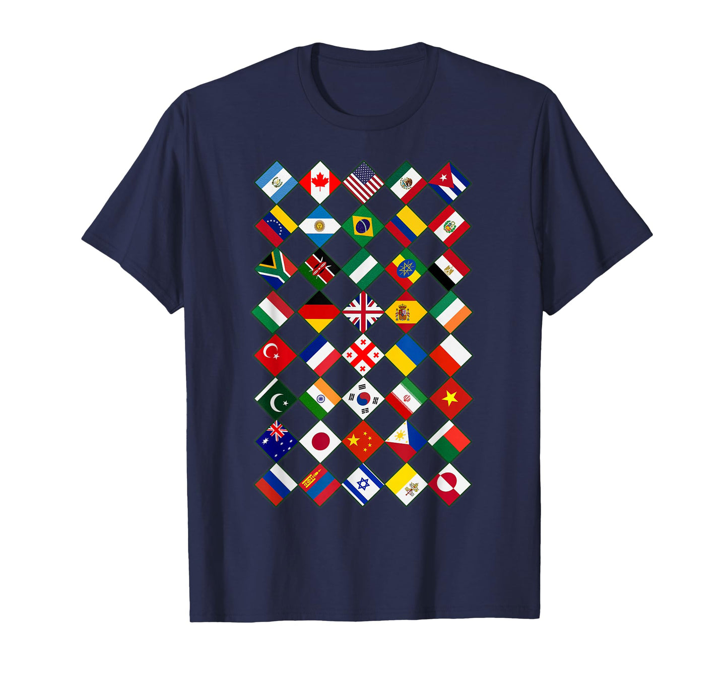 Flags of the Countries of the World, International T-Shirt