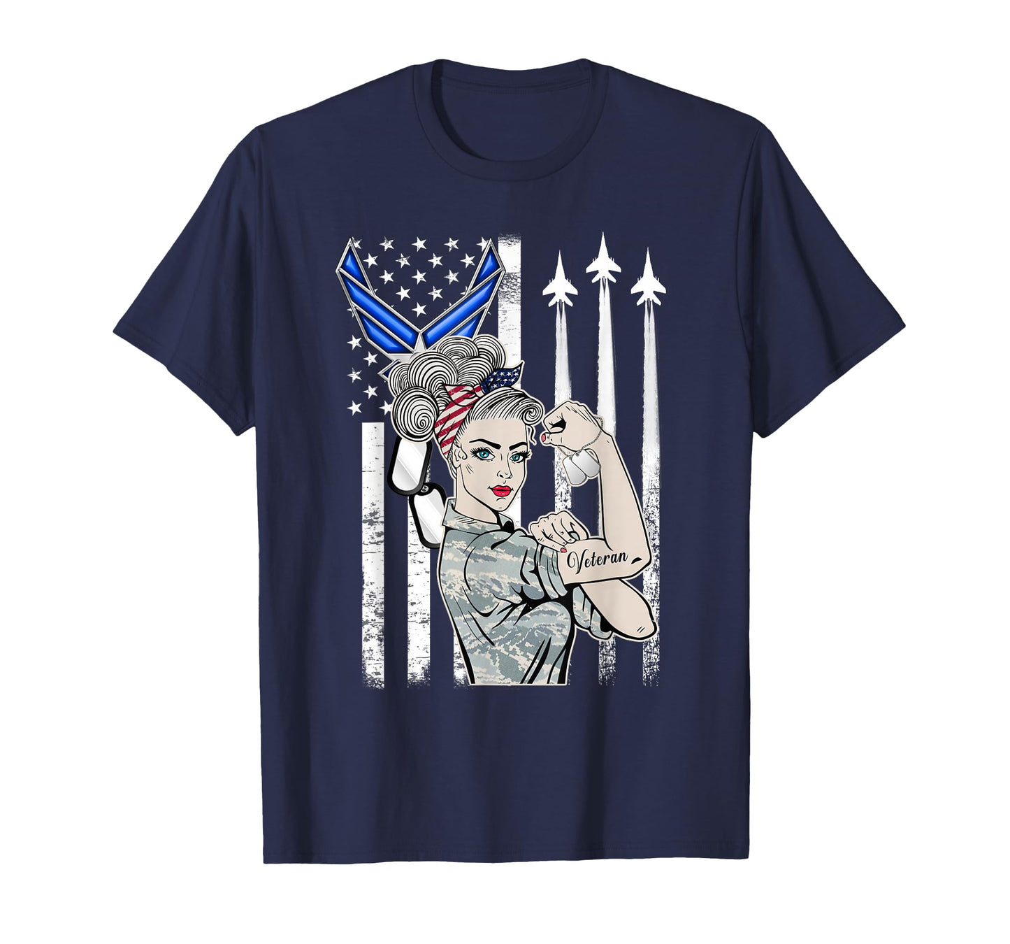 USAF Air Force Women Proud Shirt, Air Force Veteran Gift T-Shirt