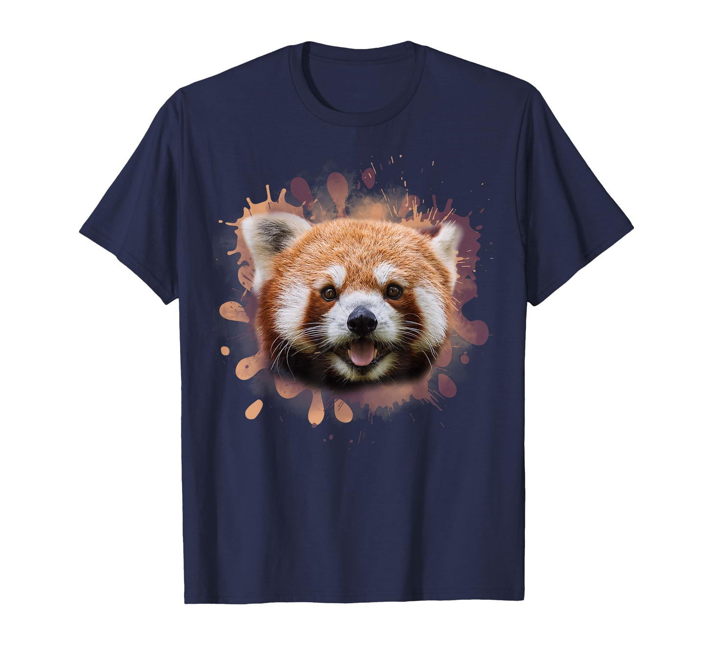 Red panda cat bear illustration T-Shirt