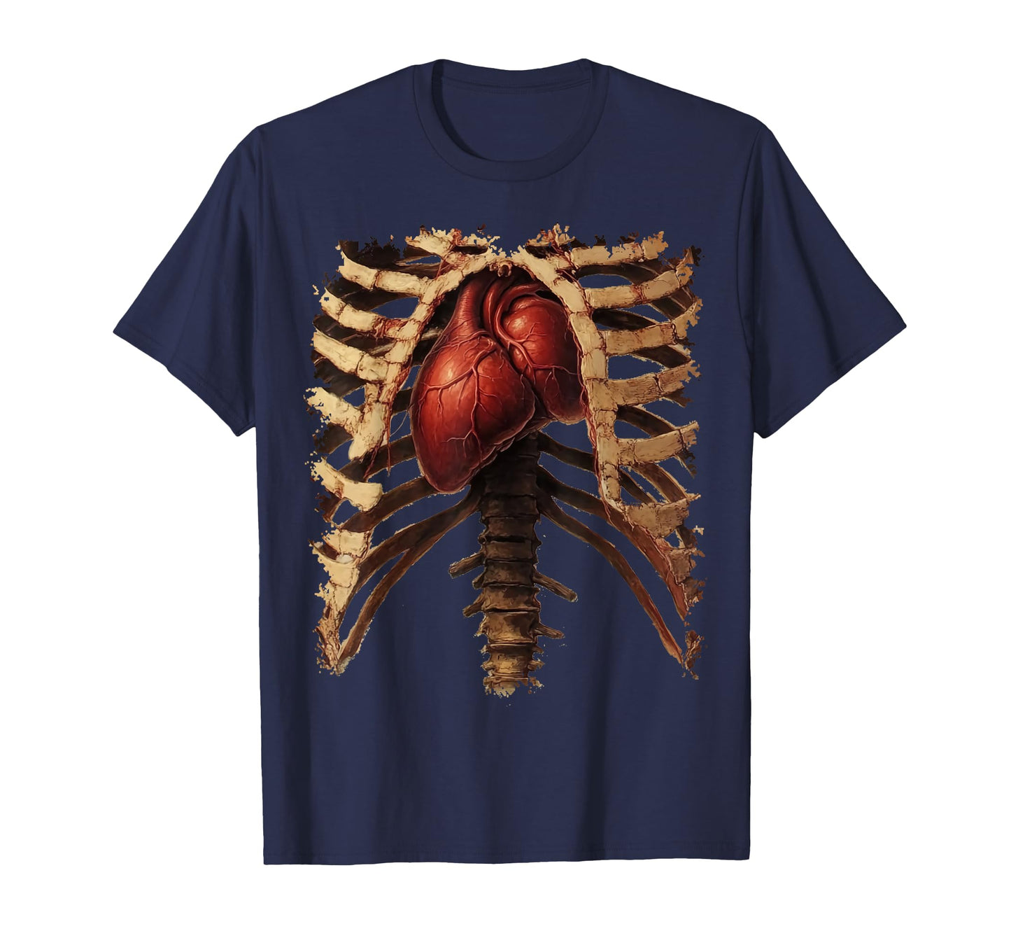 Ribcage with a Heart T-Shirt