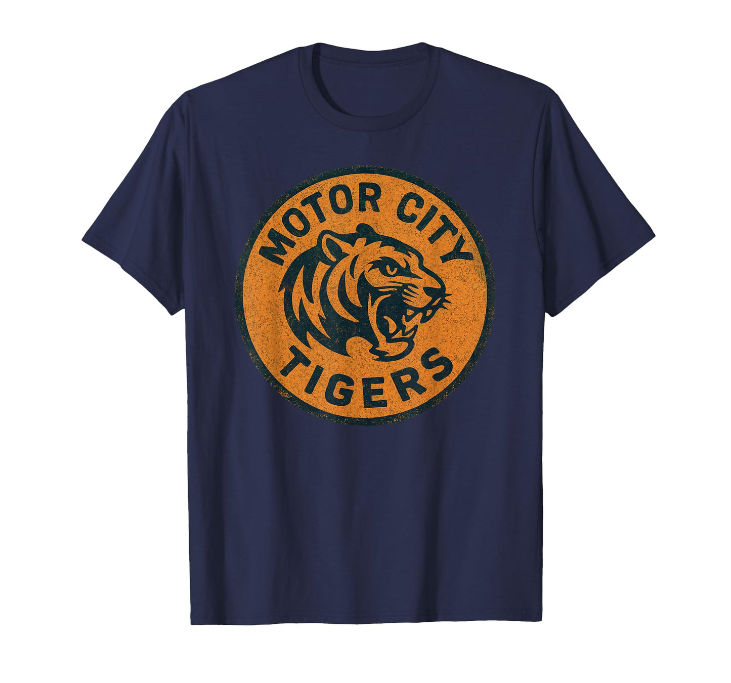 Graphic Retro Tigers Name Distressed Gifts for Men Women Kid T-Shirt