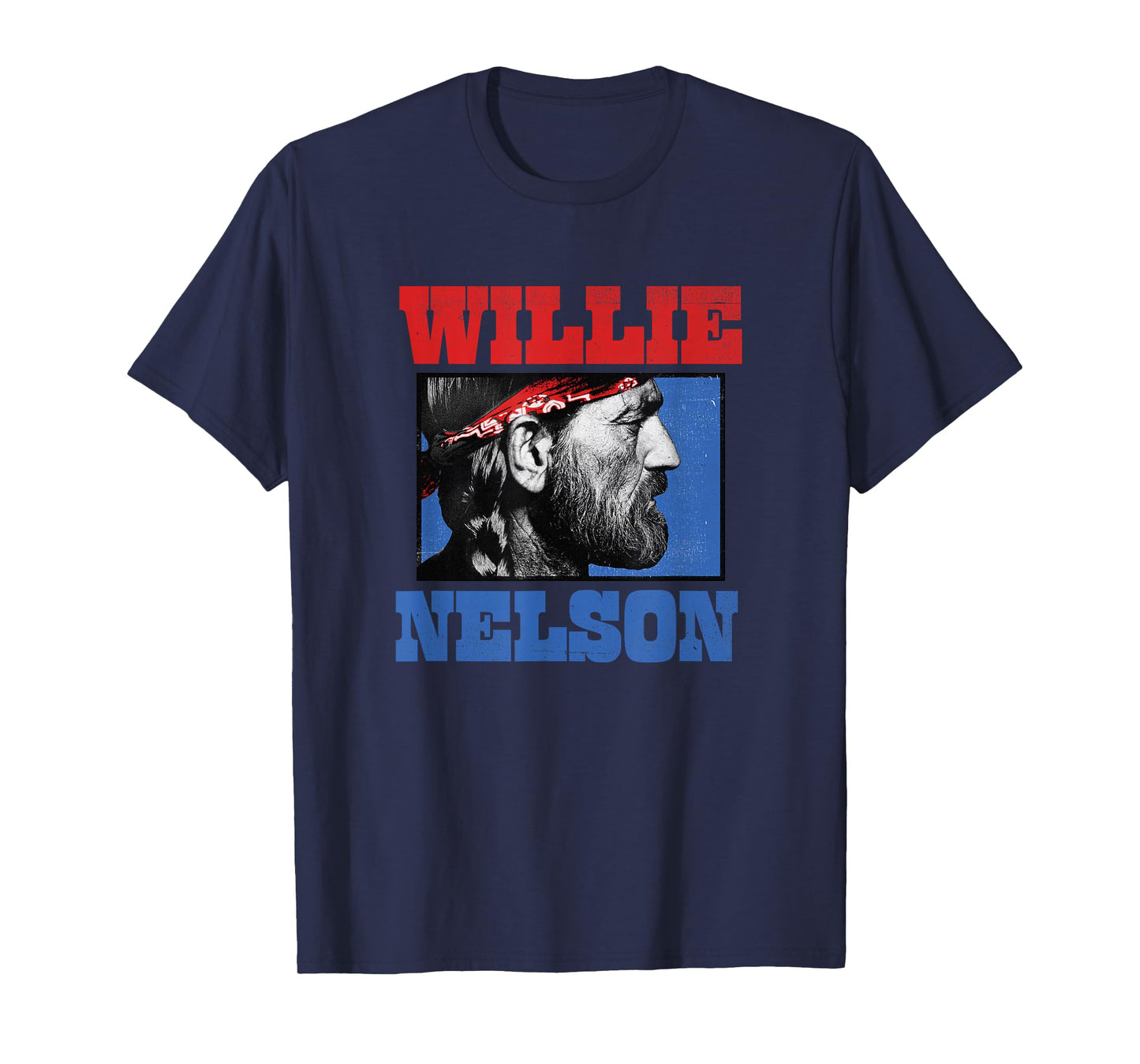 Official Willie Nelson Bandana T-Shirt