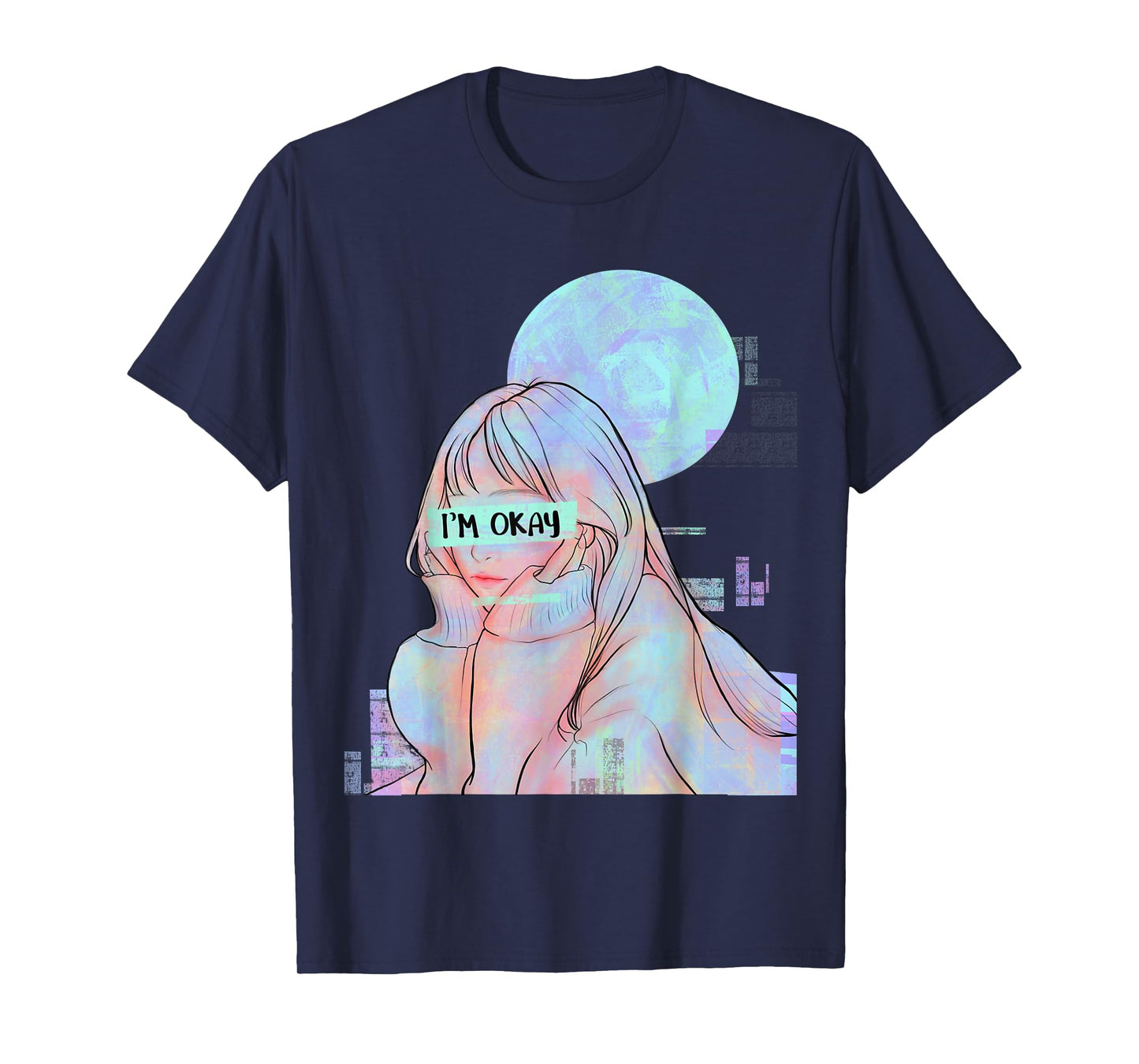 Sad Girl Japanese Anime Girl T-Shirt