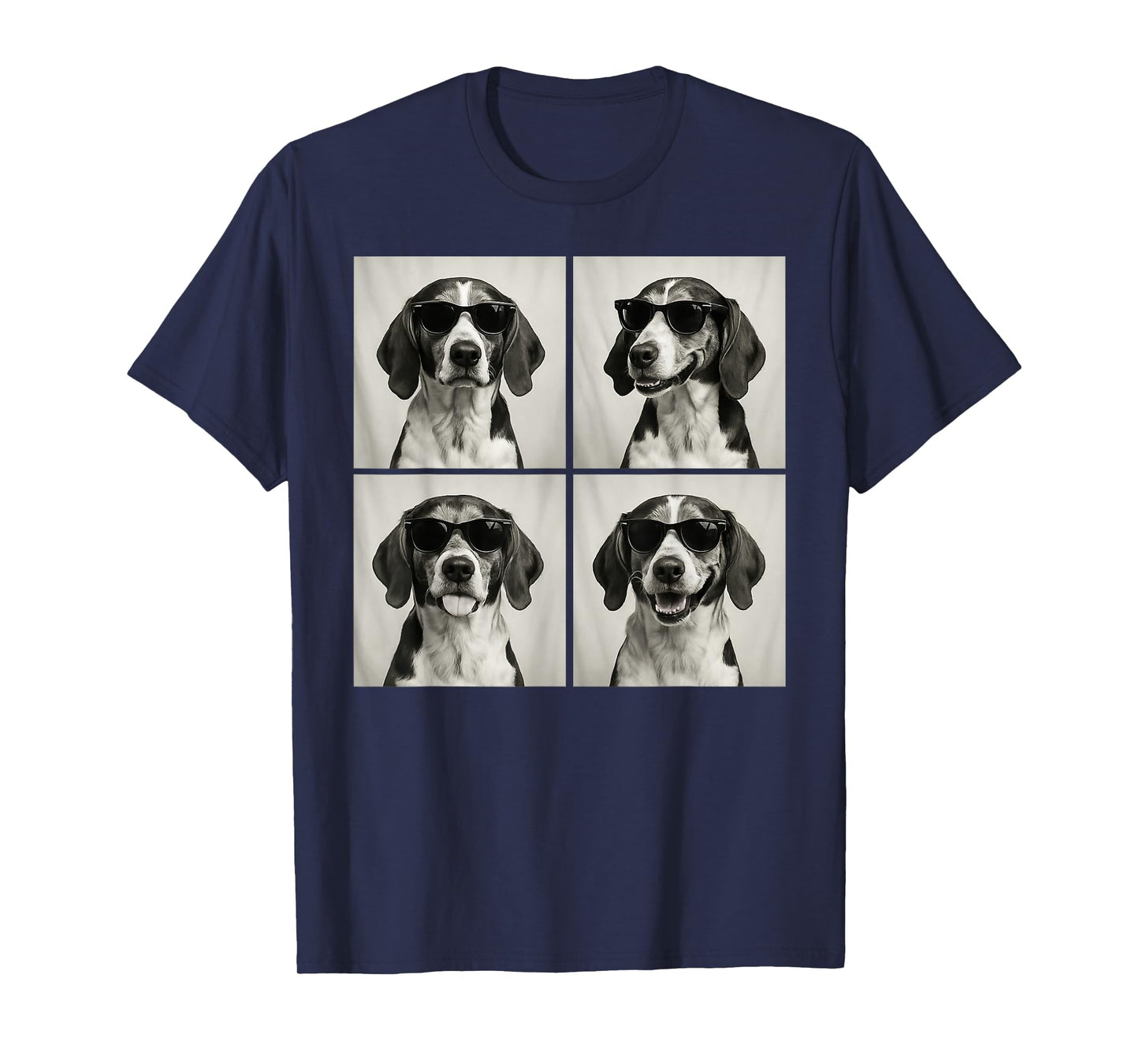 Funny Coonhound Dog Lover Cute Coonhound Photo Booth T-Shirt