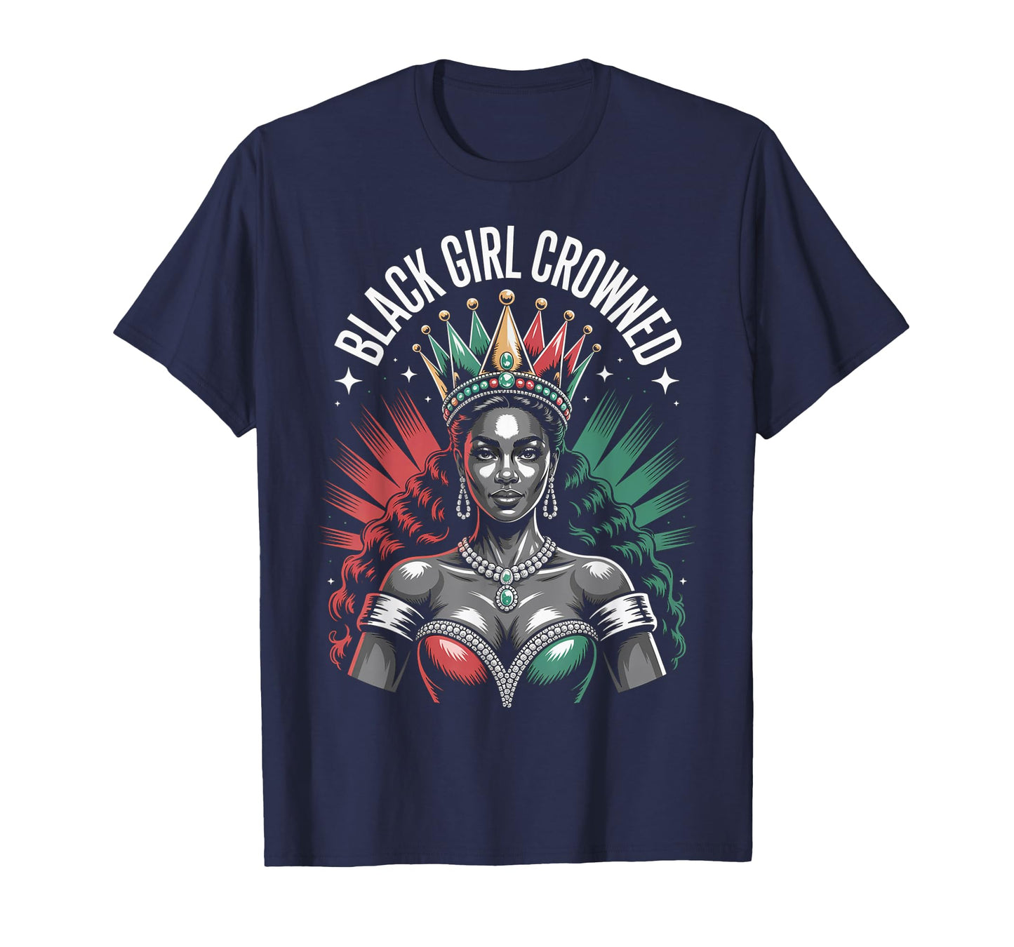 Black Queen Melanin History Juneteenth Pride Black Women T-Shirt
