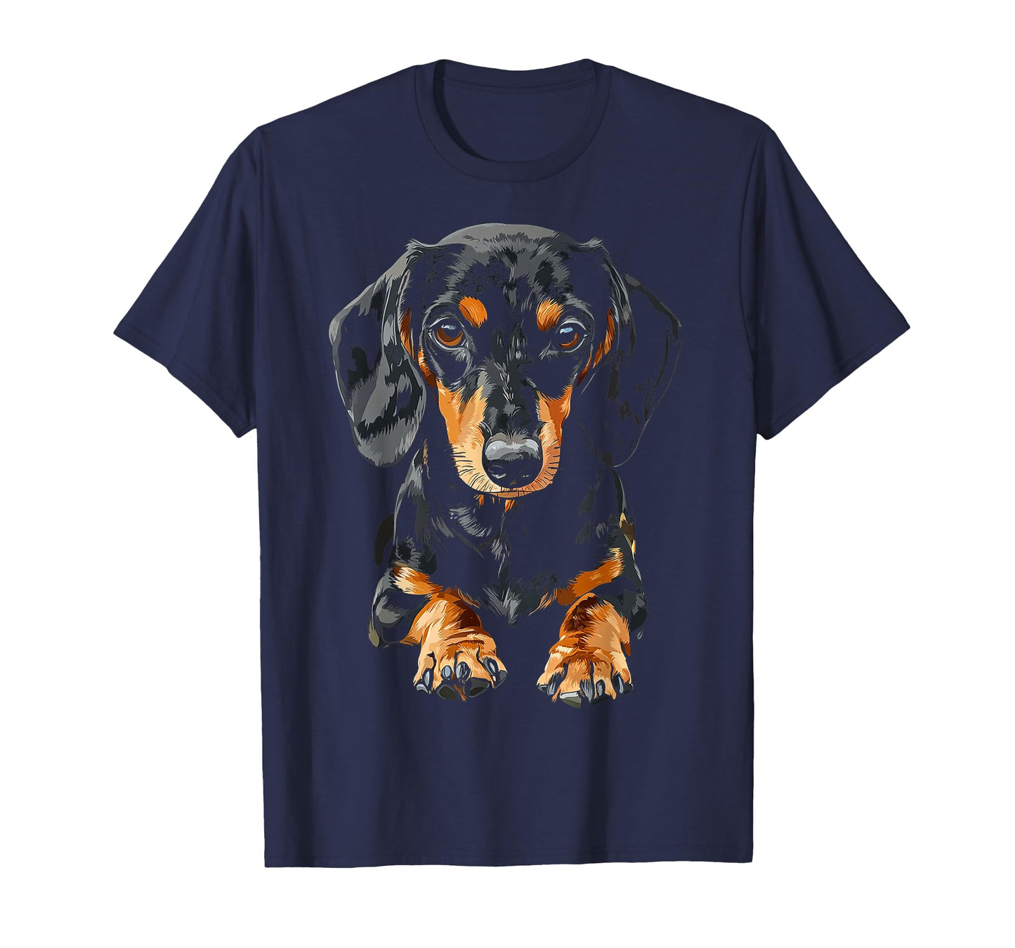 Dachshund Dog Graphic Pet Artwork Dachshund T-Shirt