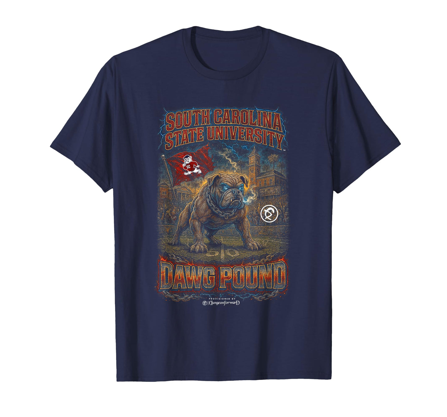 South Carolina State University - The Yard HBCU SCSU Bootleg T-Shirt