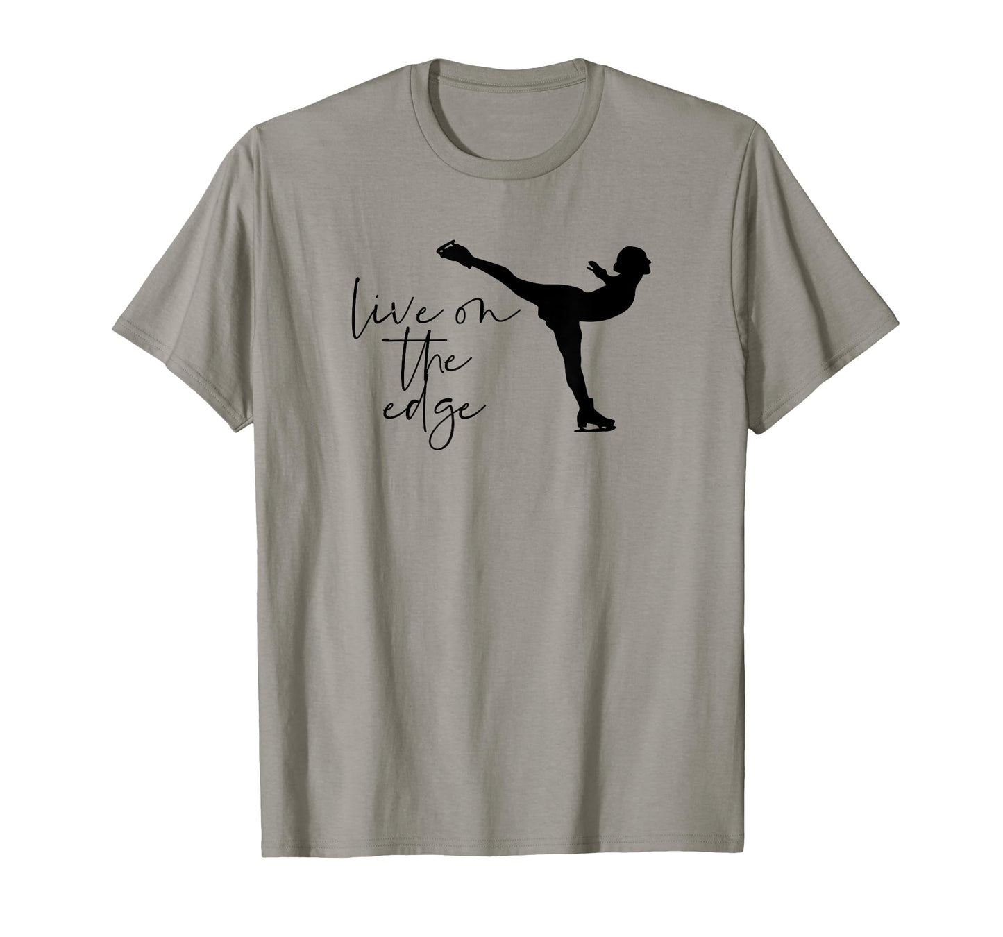 Figure Skating TShirt Cute Funny Women Girls Ice Skating T-Shirt