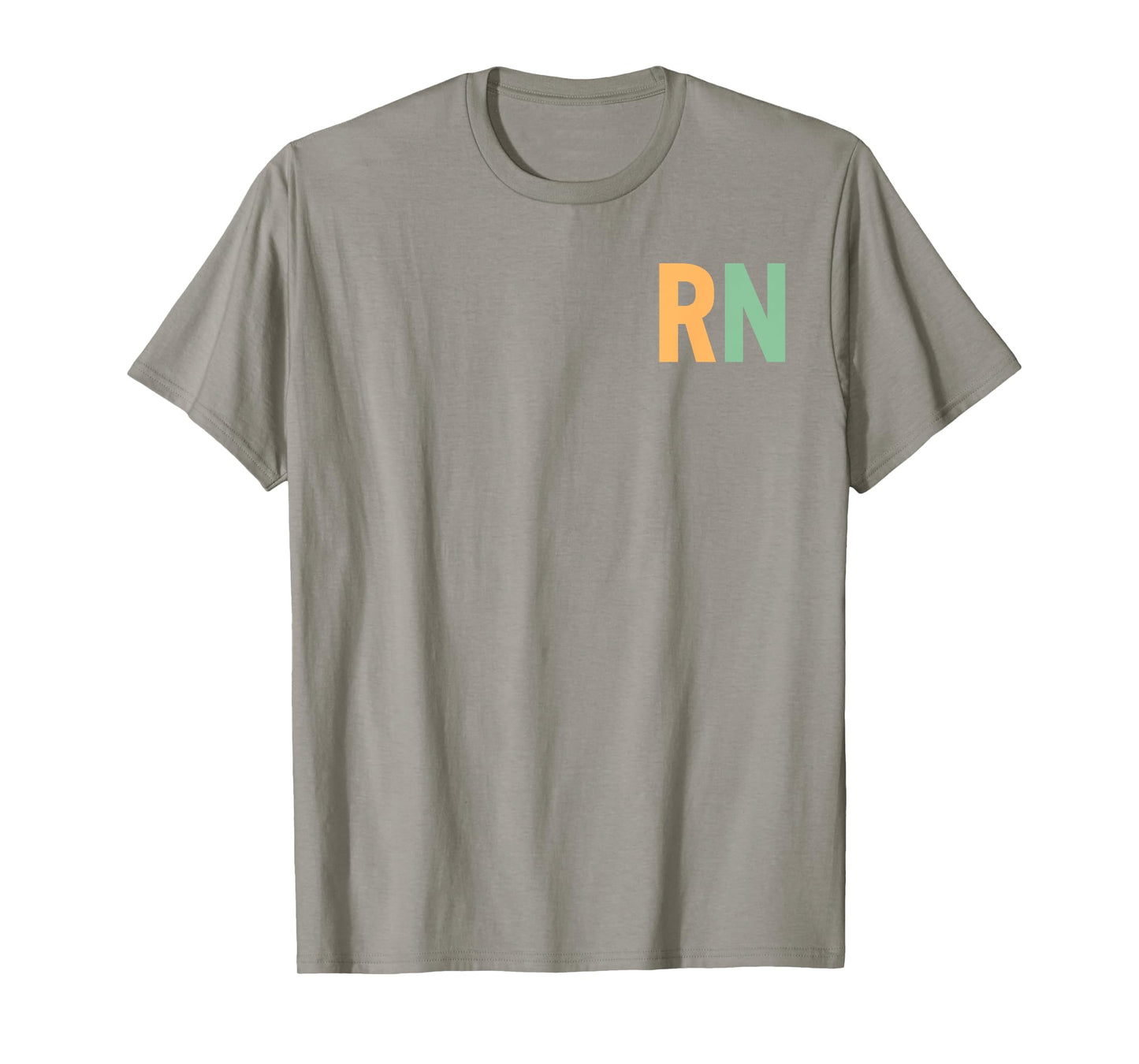Retro Registered Nurse Stethoscope Nursing RN Staff 2 side T-Shirt