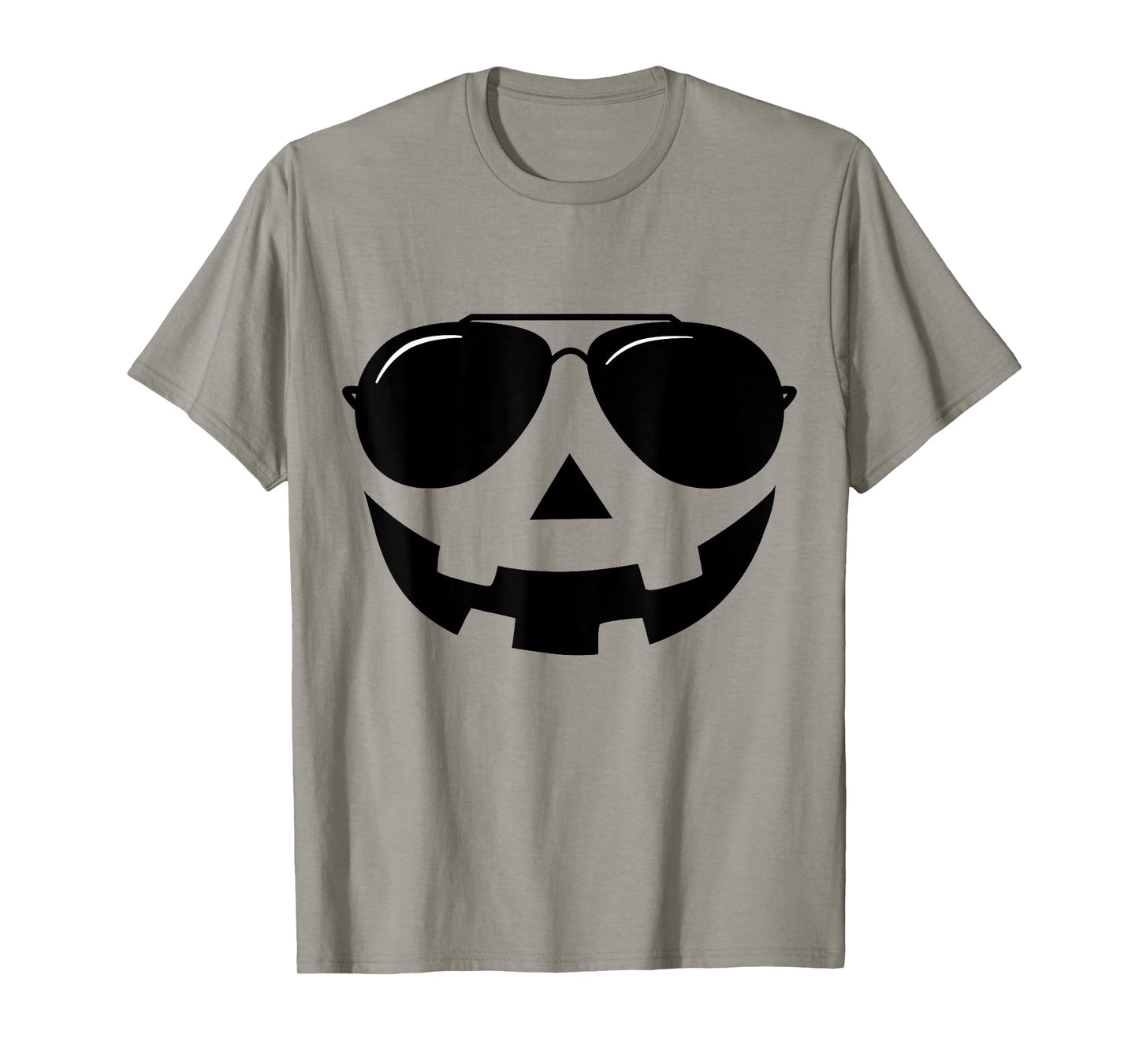 Jack O Lantern pumpkin face sunglasses halloween costume T-Shirt
