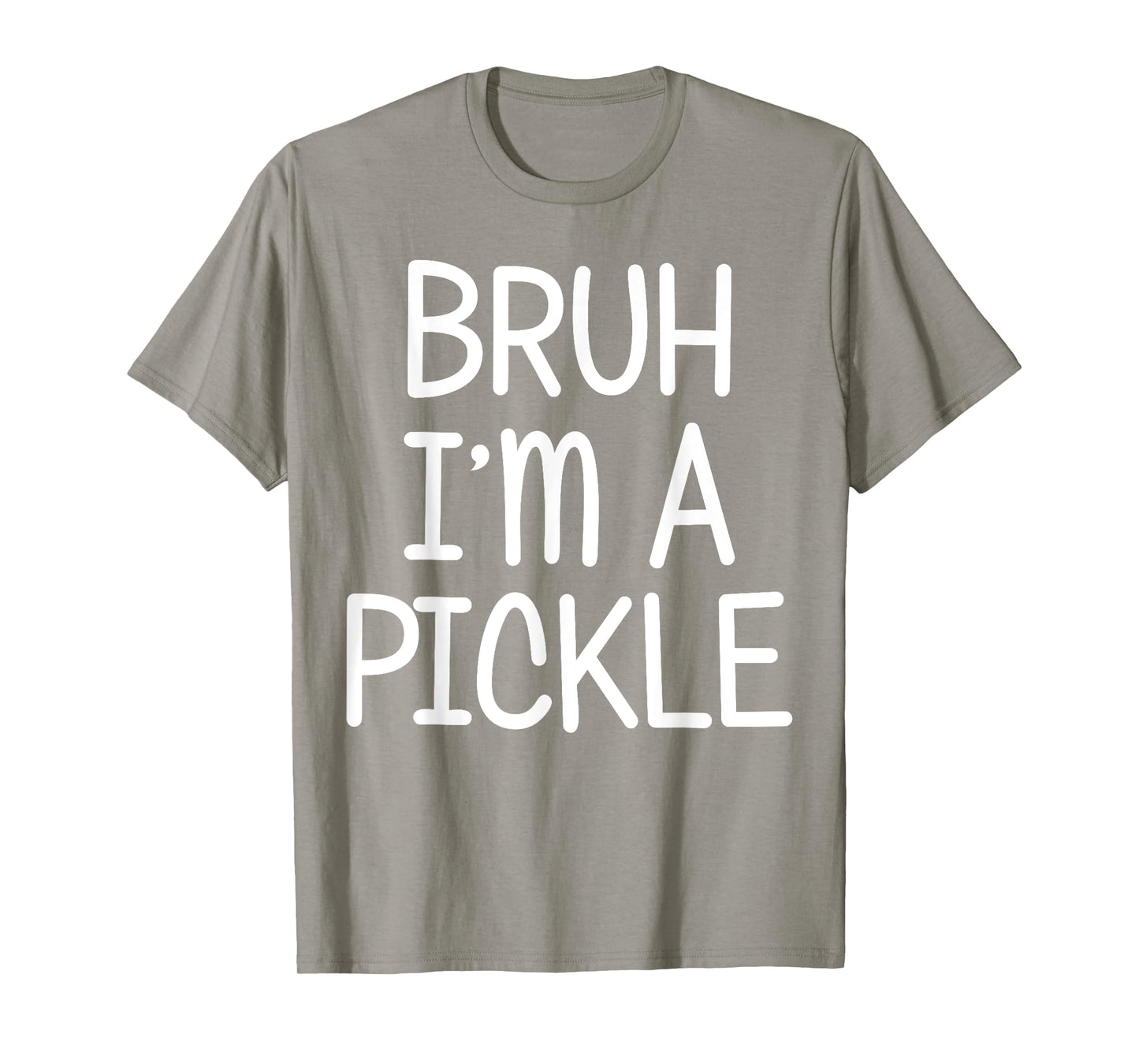 Pretend I'm A Pickle Funny Lazy Halloween Costume Party T-Shirt