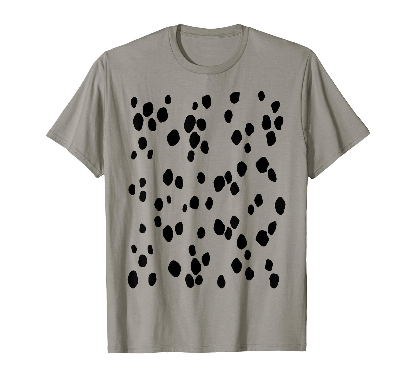 Dalmatian dog spots pattern for lazy halloween costume Men Women Kids T-Shirt