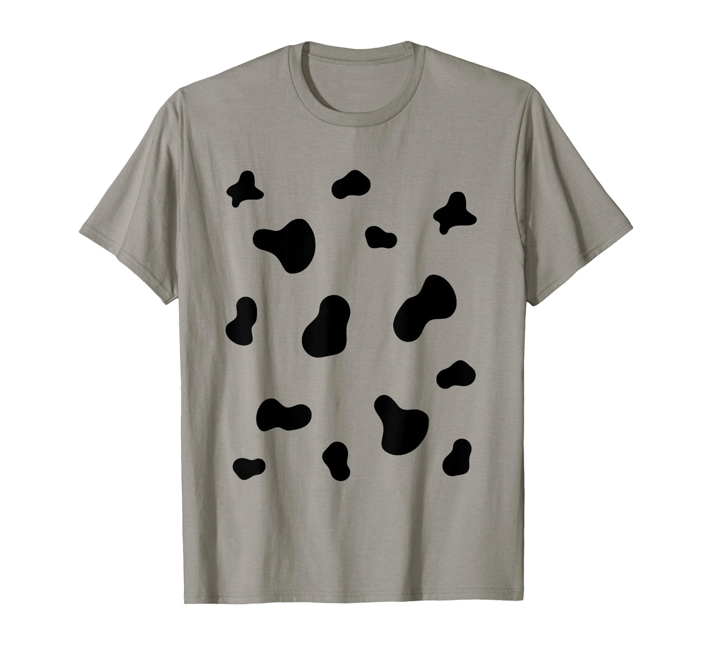 Cute Dalmatian Halloween Costume Dog Black Spots Pattern Men Women Kids T-Shirt