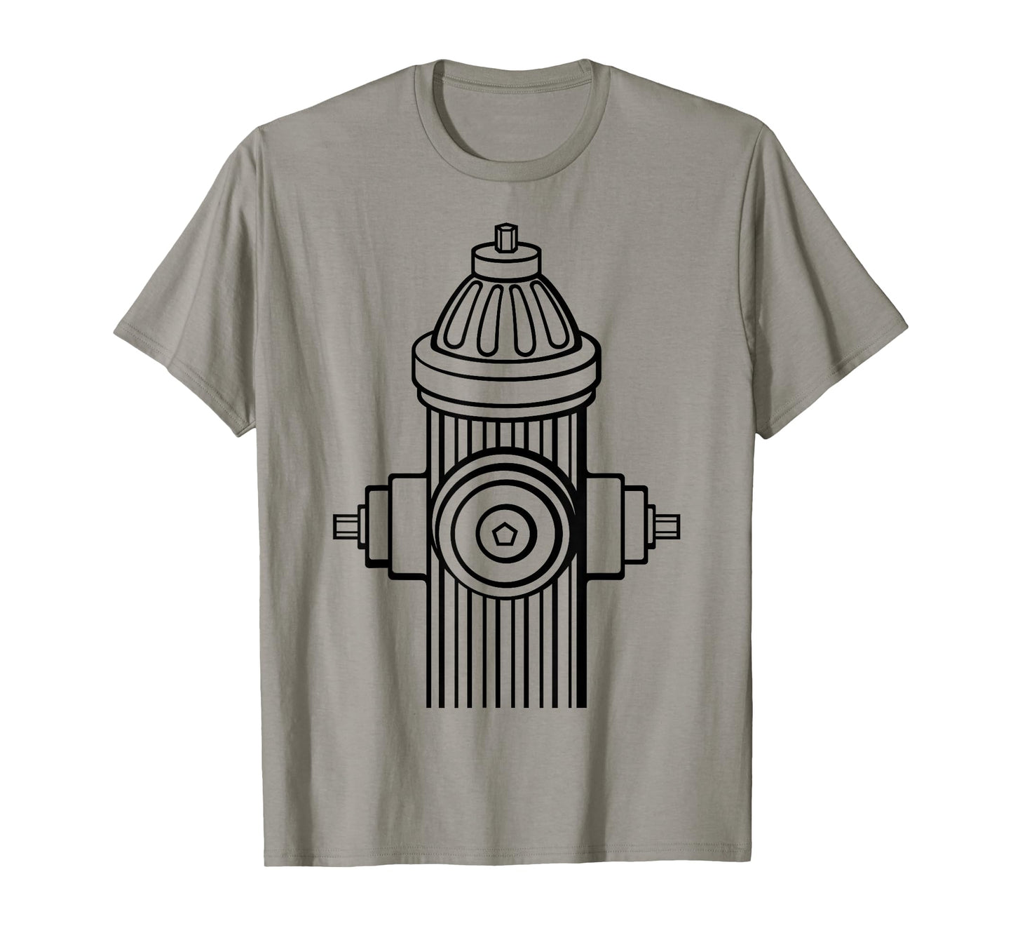 Fire Hydrant - Lazy Halloween Costume Firefighter Fireman T-Shirt