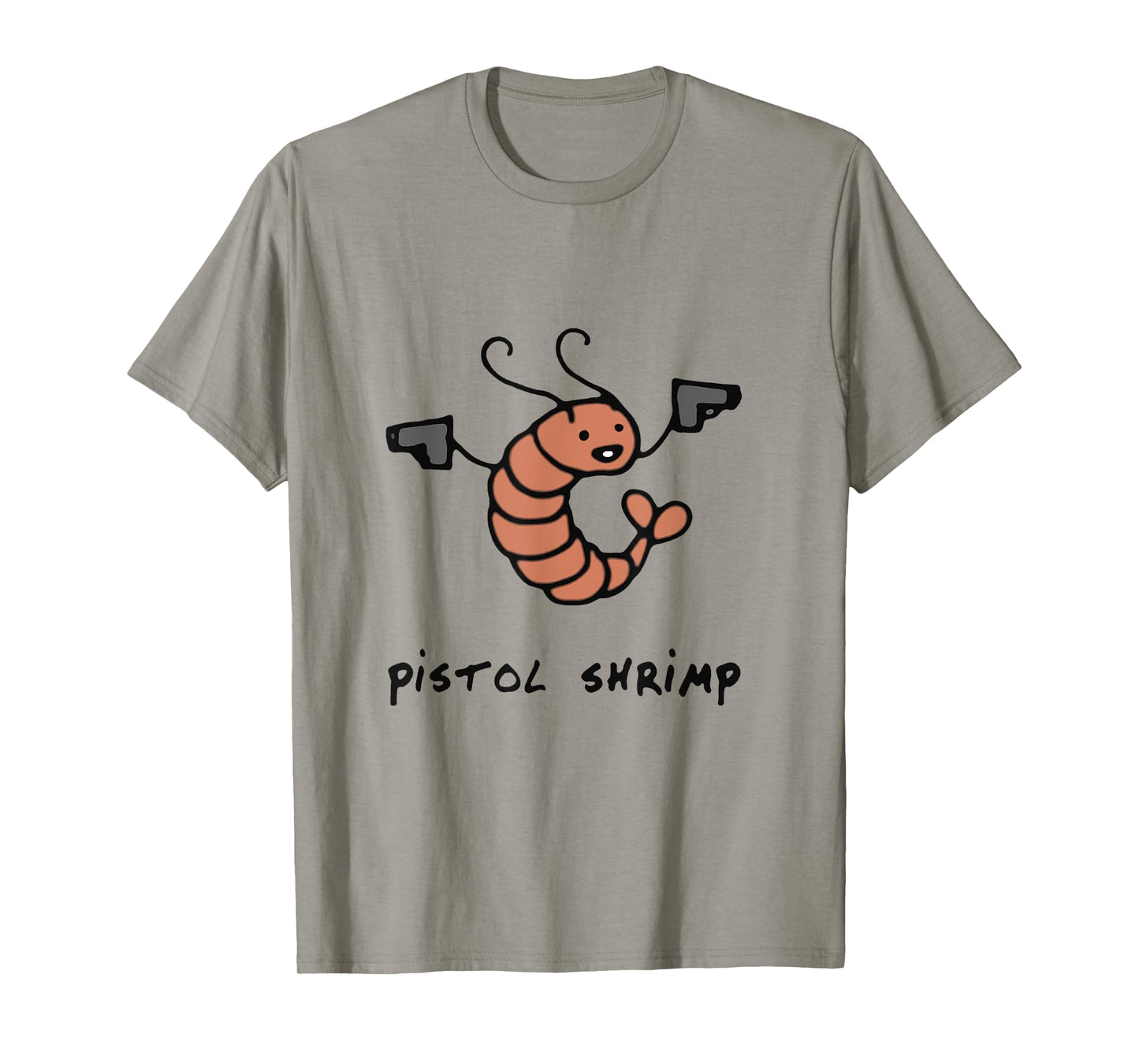 Pistol Shrimp Funny Sea Worm Sea Animals T-Shirt