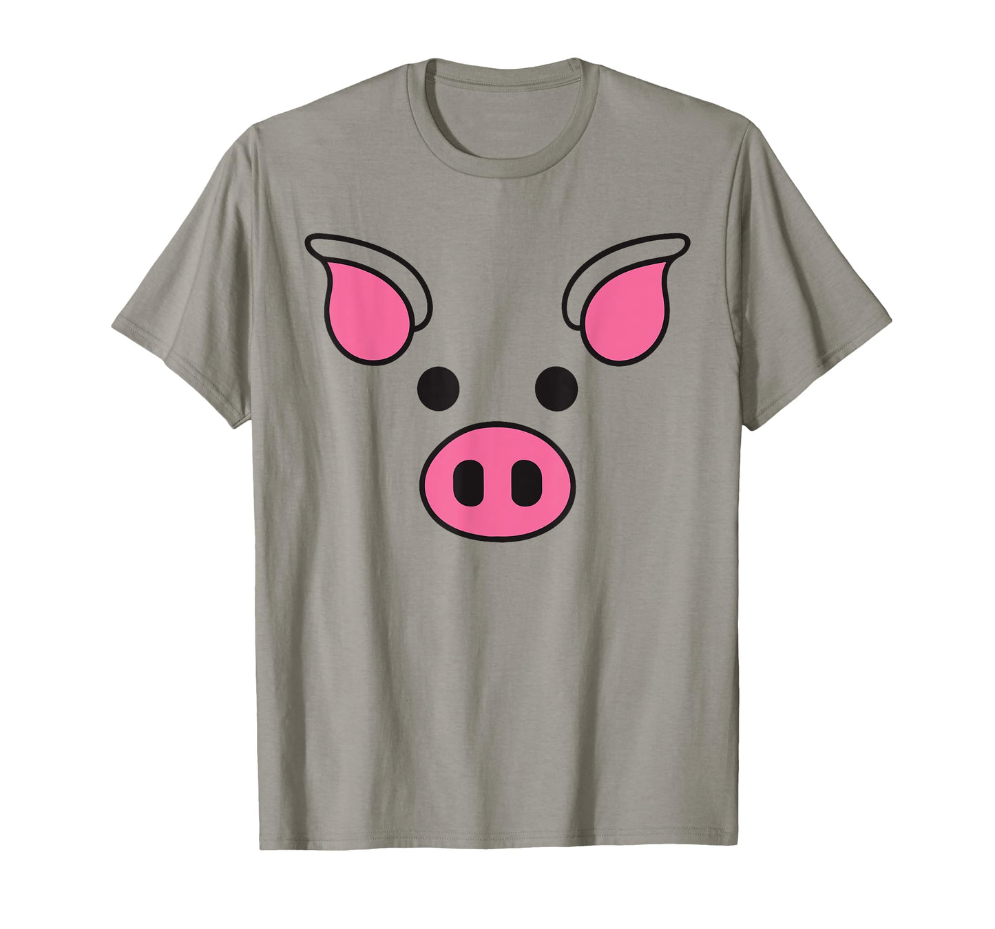 Pig Face Shirt Adult Kids Men Women Pig Face Costume T-Shirt