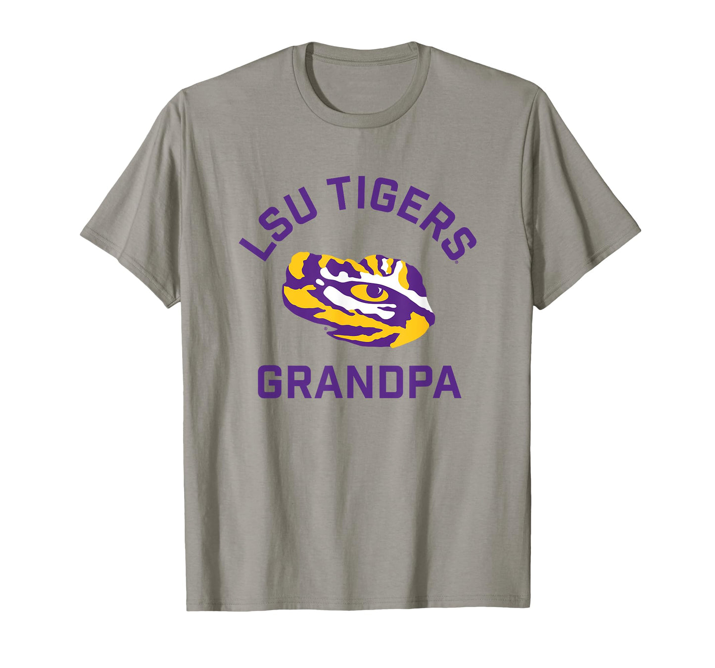 LSU Tigers Arched Grandpa T-Shirt