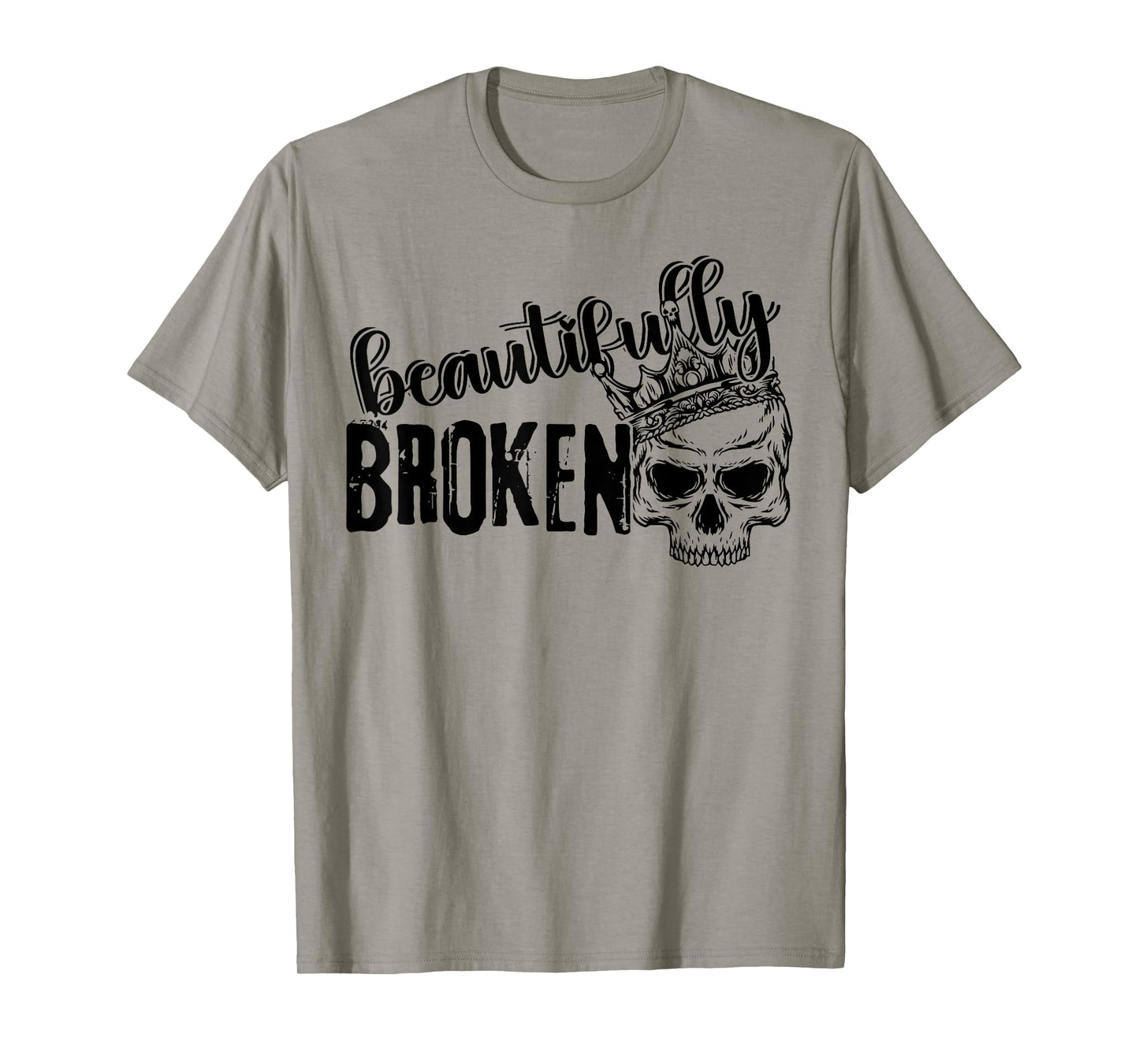 Beautifully Broken Skull T-Shirt